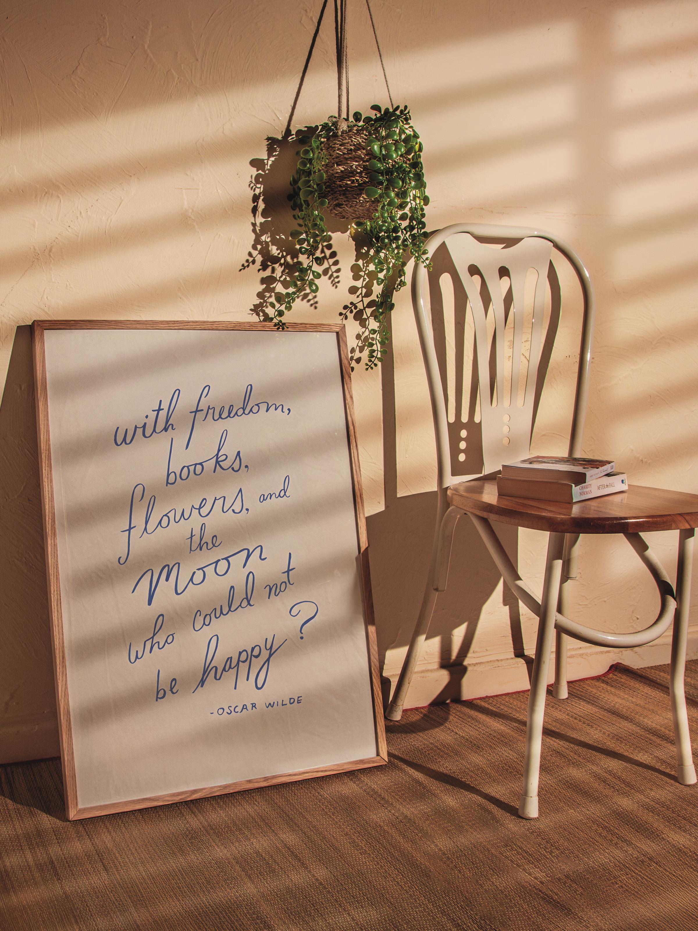 Çerçevesiz Poster Tablo, Duvar Posteri, Kağıt Poster, Özgürlük Mutluluğu , Maximalist No:291