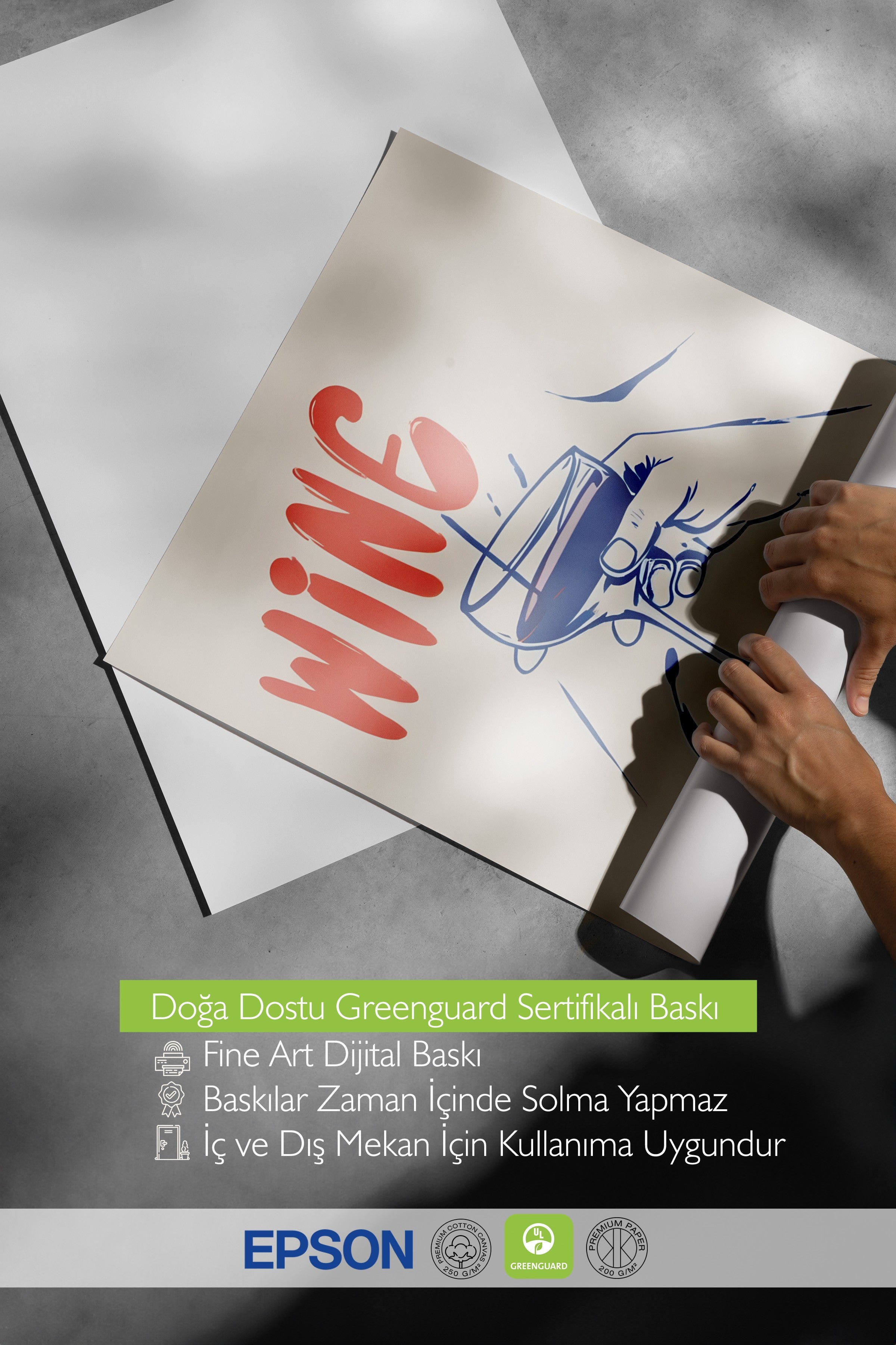 Çerçevesiz Poster, Wine Not?, Comfort Serisi Mutfak Duvar Posteri, NO:109078