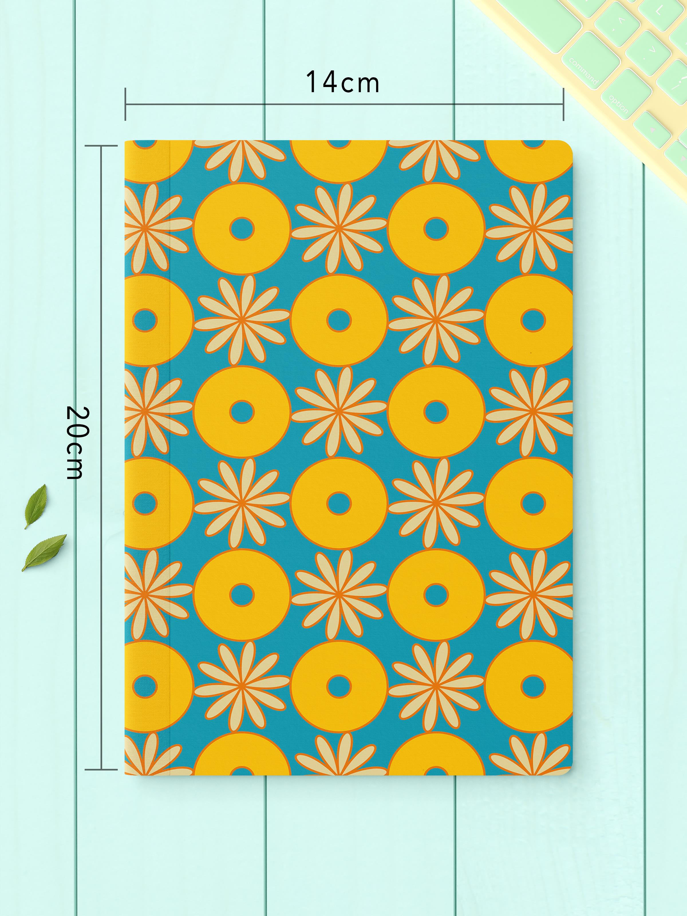 Çizgisiz Defter Seti, 3 Adet Not Defteri, Notebook Journal Seti, Anı Defteri, 64 Sayfa Orta Boy