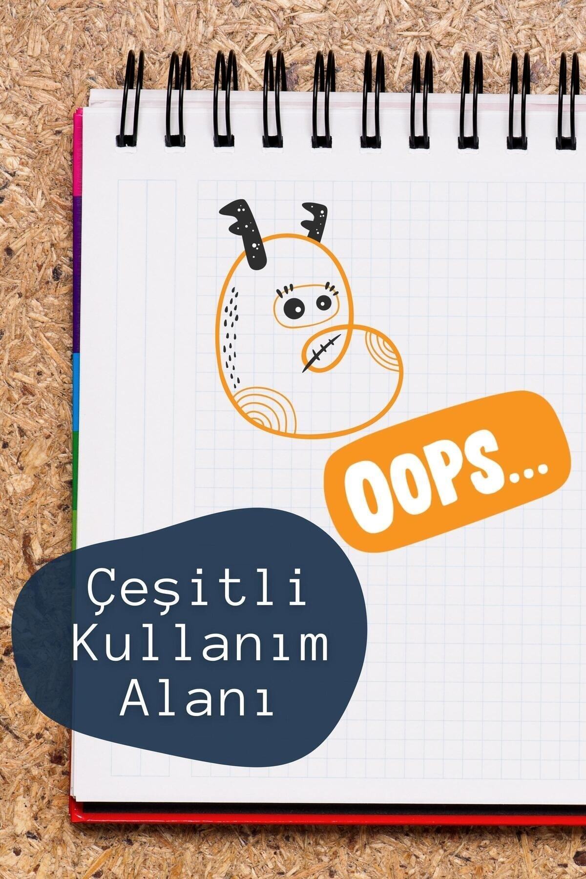 Çizim Temalı Sticker Seti - 12 Adet Etiket Seti- Telefon, Tablet, Defter Laptop Uyumlu Etiket