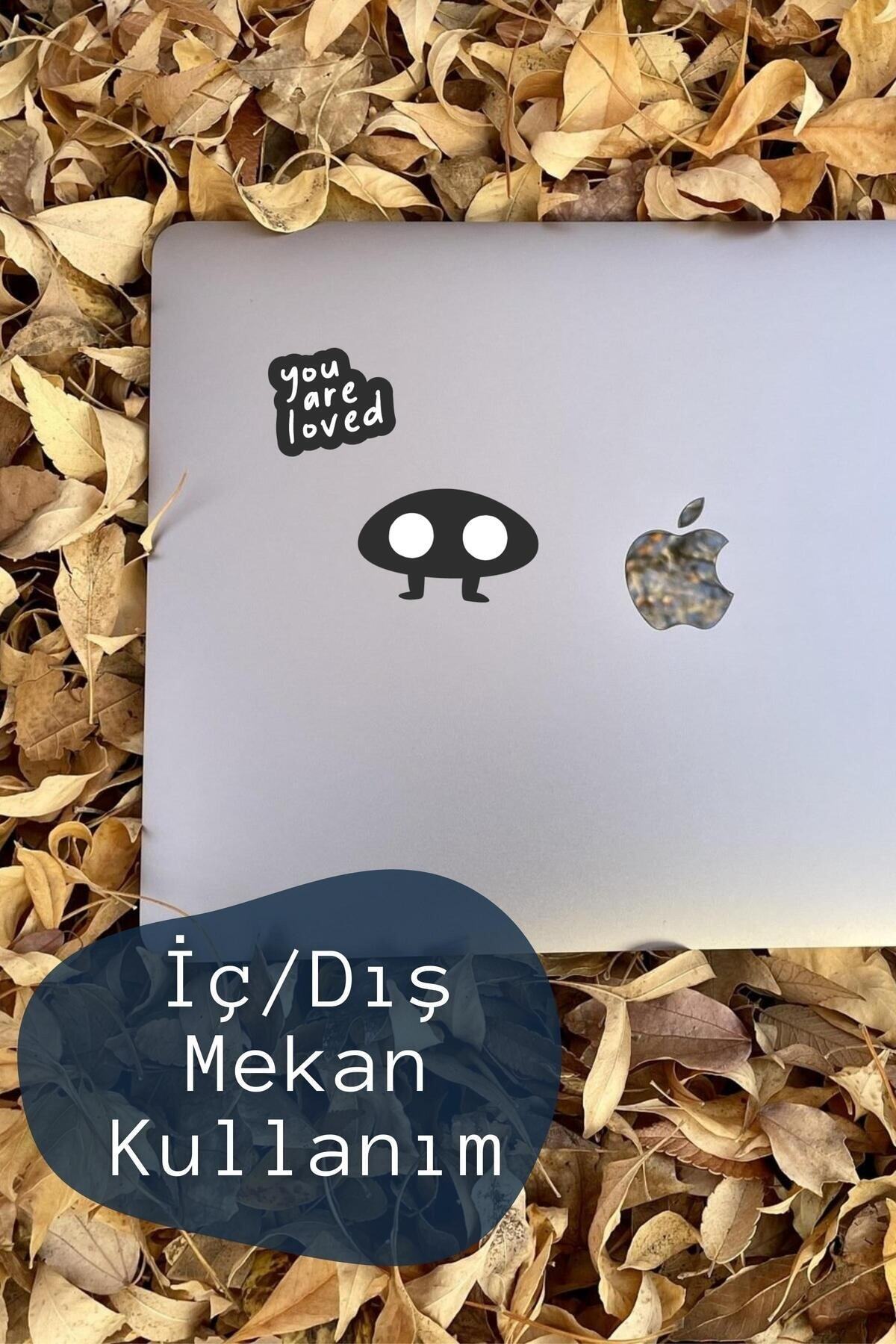 Çizim Temalı Sticker Seti - 12 Adet Etiket Seti- Telefon, Tablet, Defter Laptop Uyumlu Etiket