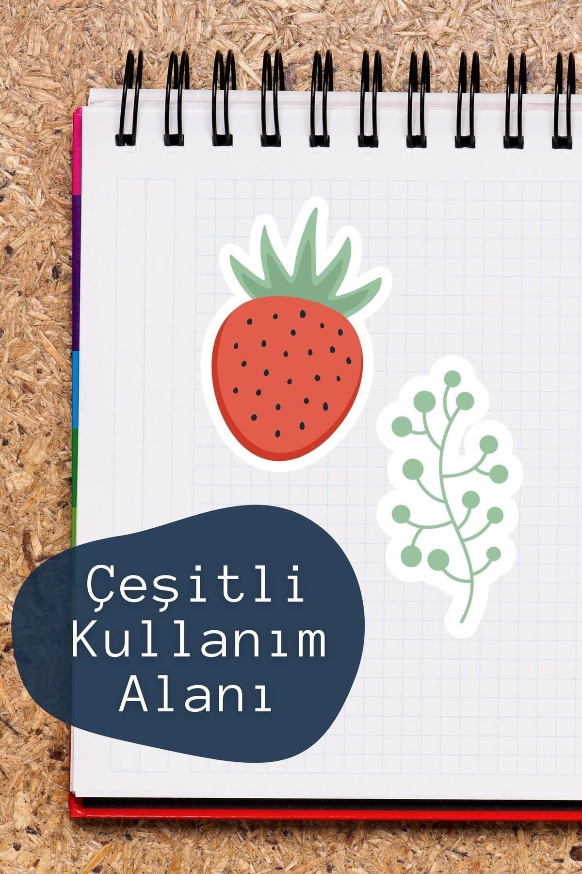 Çizim Temalı Sticker Seti - 14 Adet Etiket Seti- Telefon, Tablet, Defter Laptop Uyumlu Etiket