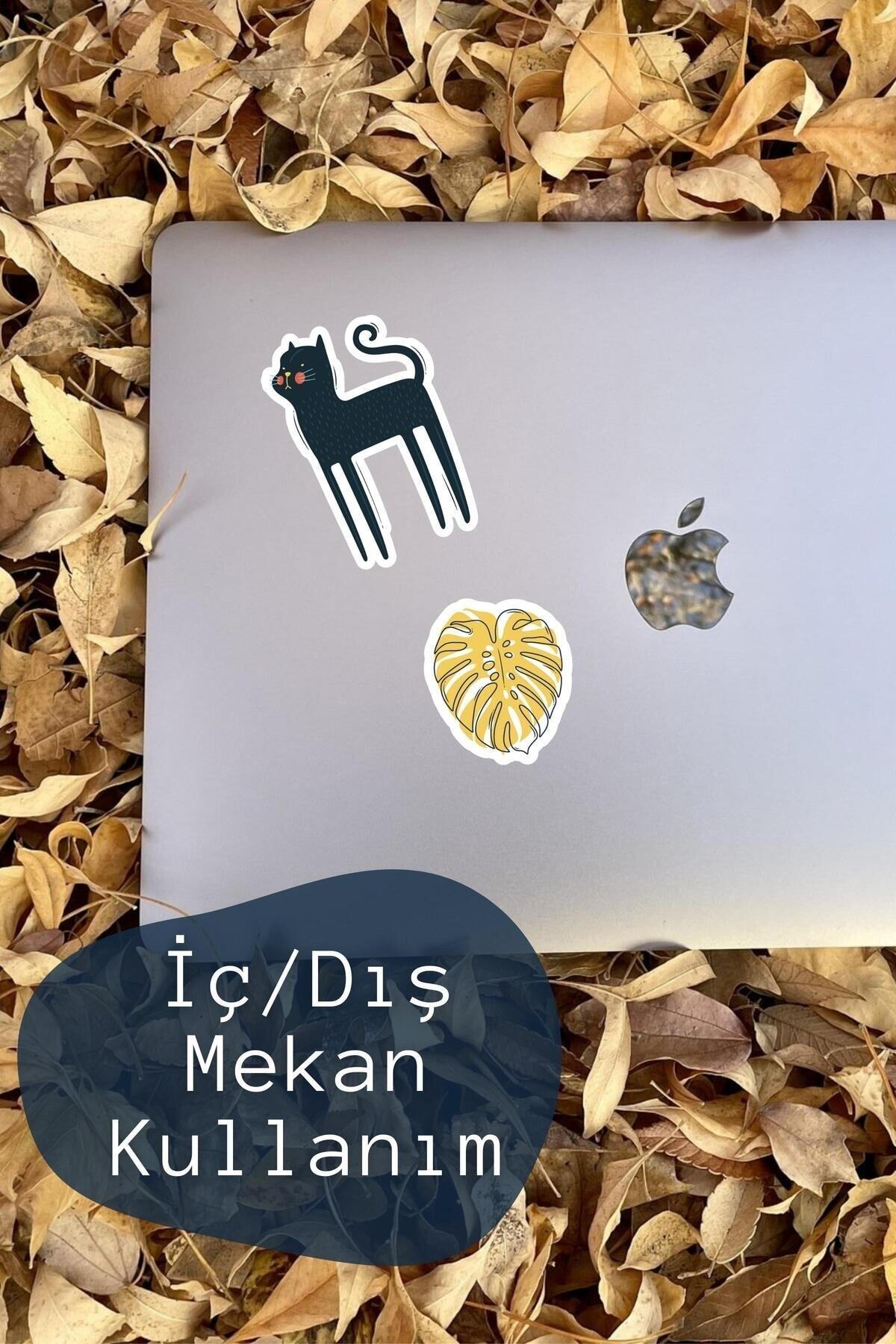 Çizim Temalı Sticker Seti - 14 Adet Etiket Seti- Telefon, Tablet, Defter Laptop Uyumlu Etiket