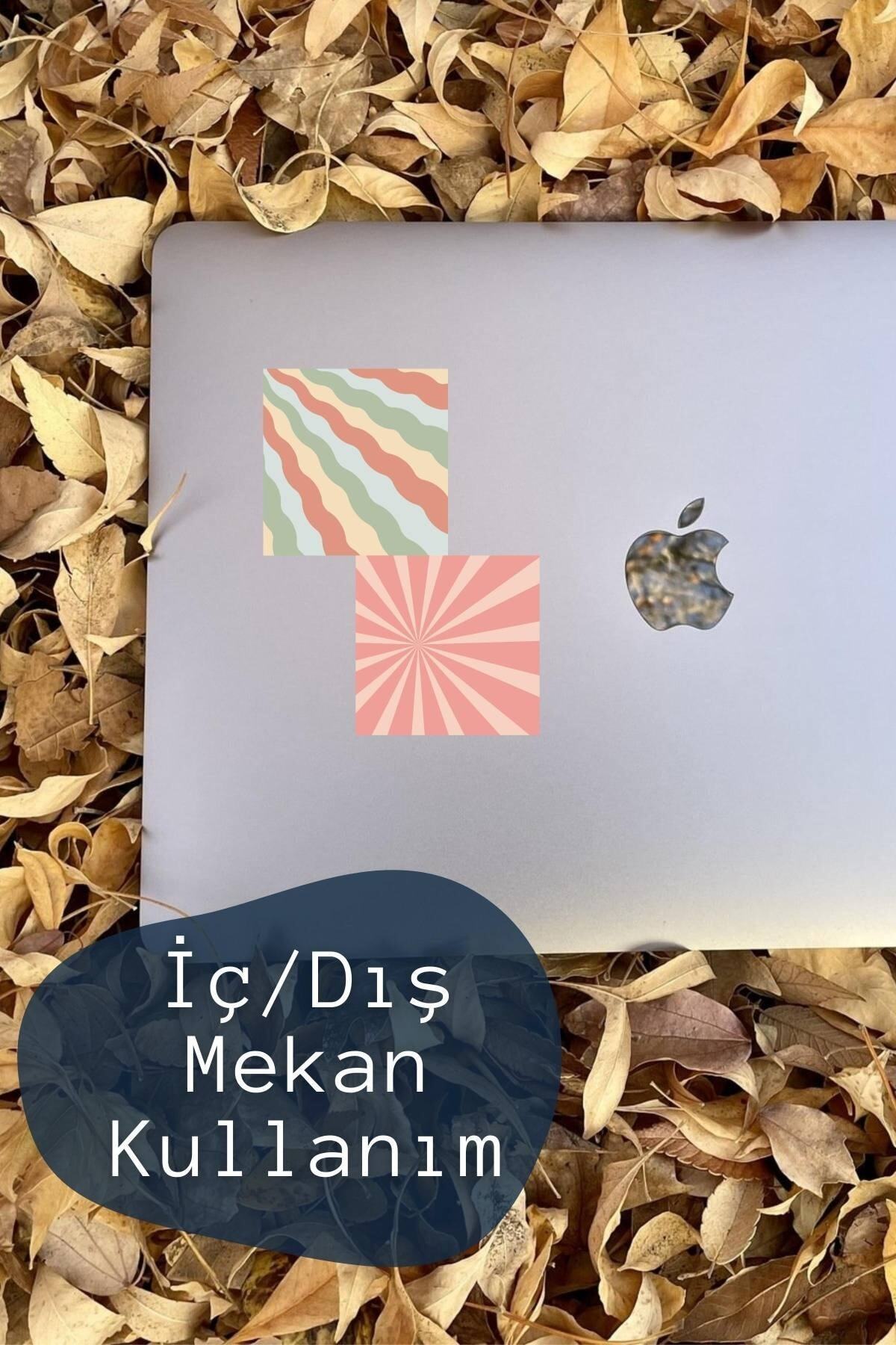 Çizim Temalı Sticker Seti - 6 Adet Etiket Seti- Telefon, Tablet, Defter Laptop Uyumlu Etiket