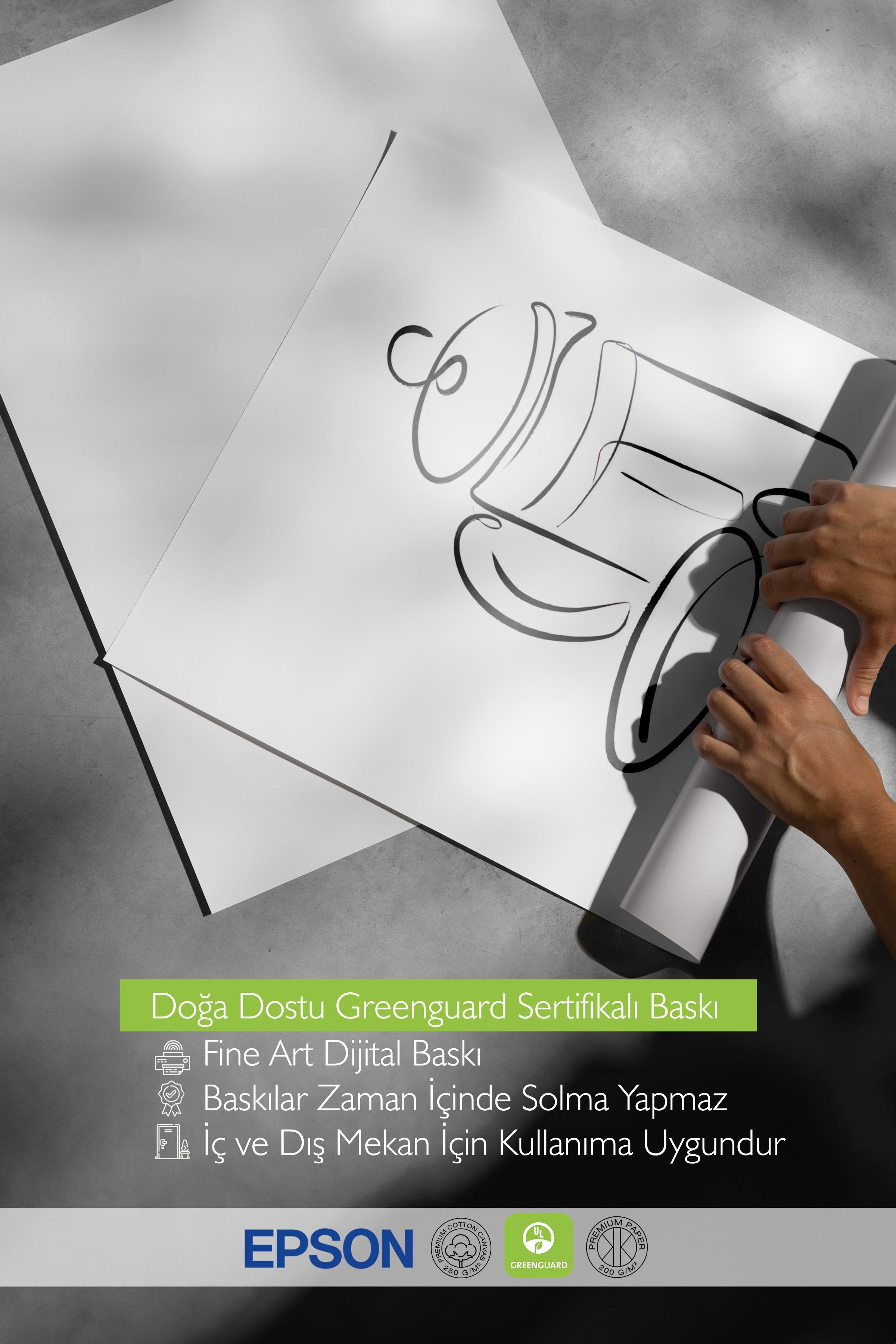 Coffee Line Art Poster, Çerçevesiz Duvar Posteri, Dikey Duvar Tablosu Comfort Serisi NO:108559