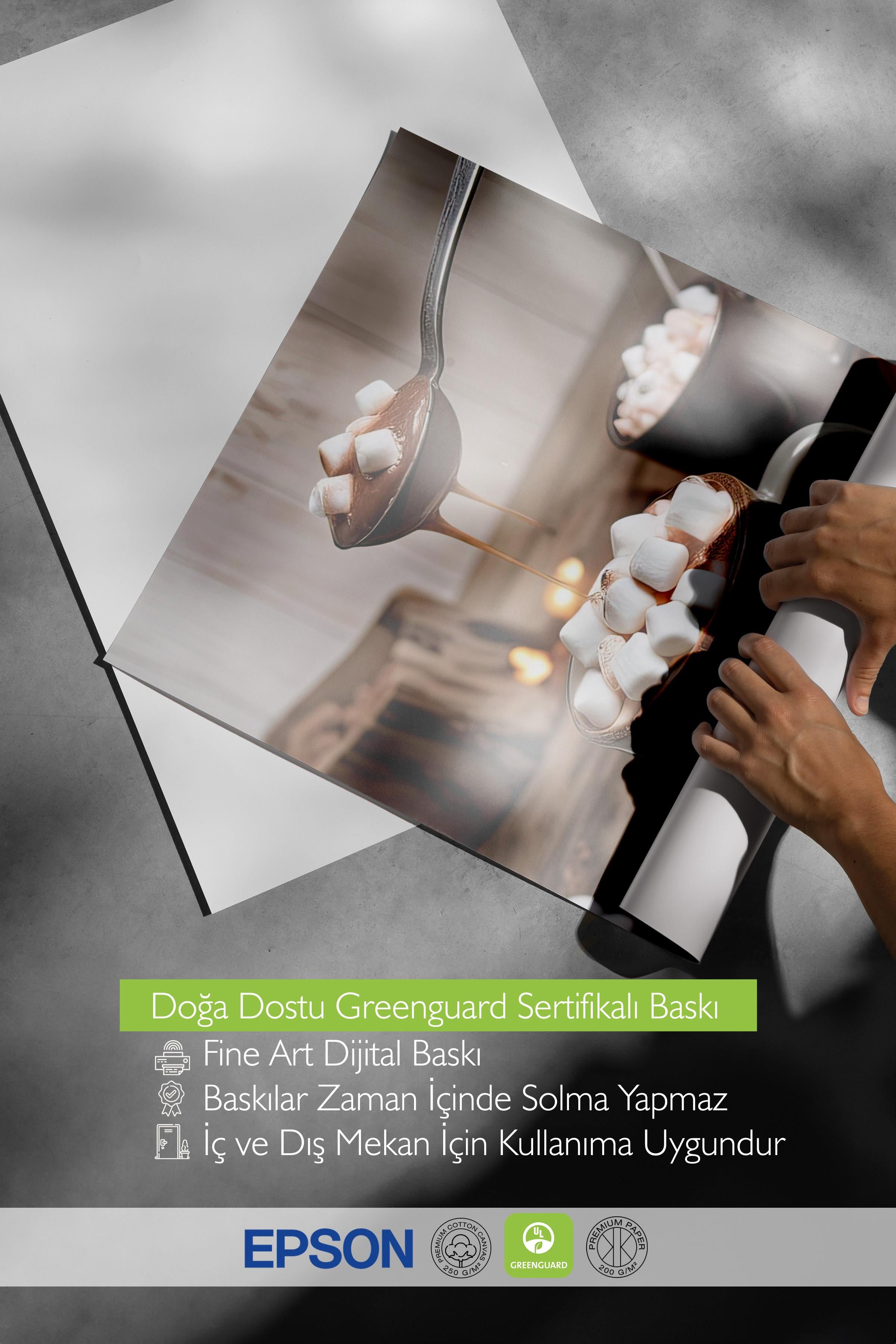 Cup of Chocolate Poster, Çerçevesiz Duvar Posteri, Dikey Duvar Tablosu Comfort Serisi NO:108356