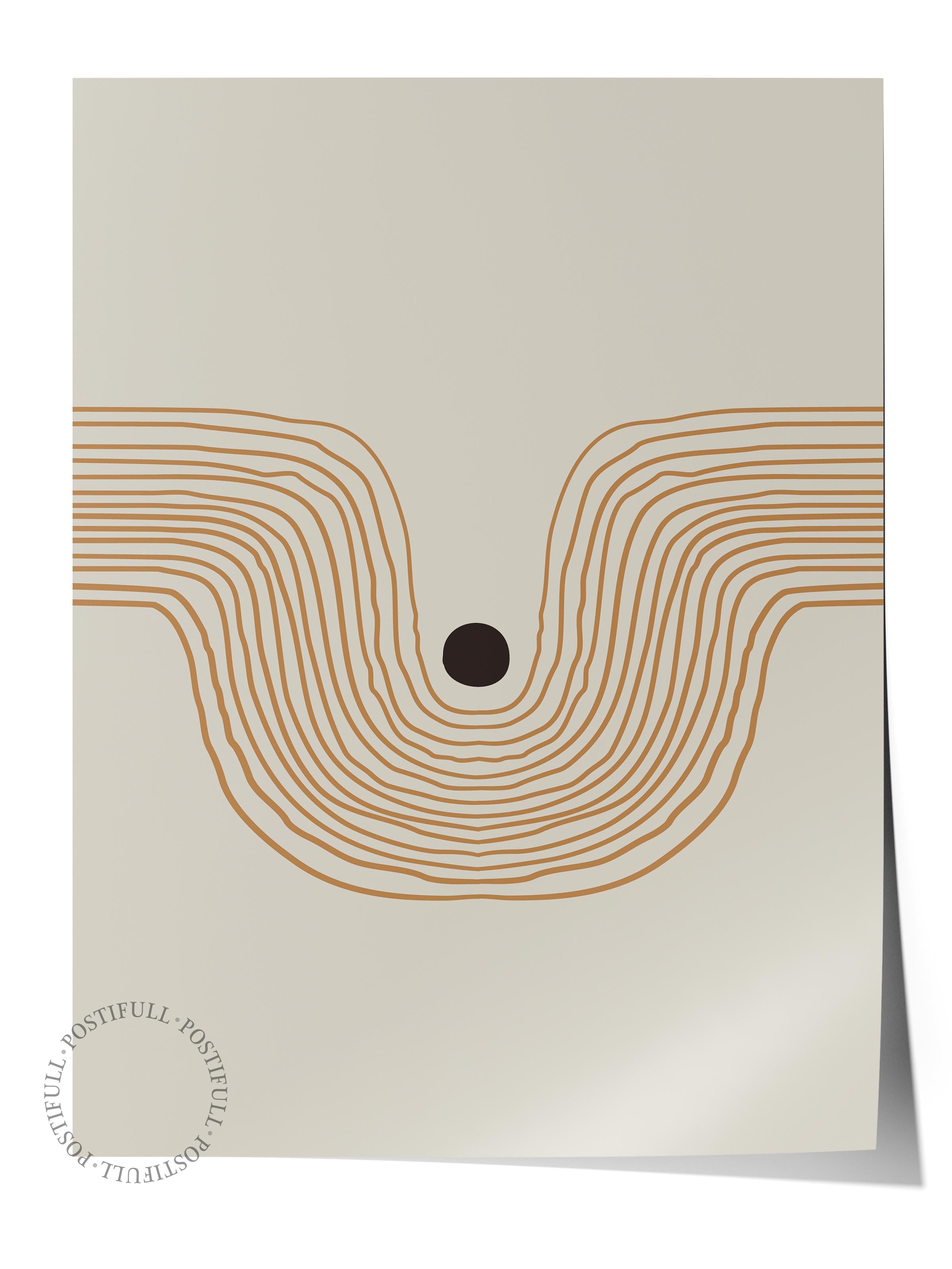 Doğal Tonlar Boho Duvar Dekoru, Çerçevesiz Poster, Çerçevesiz Duvar Tablosu - Fine Art Kağıt