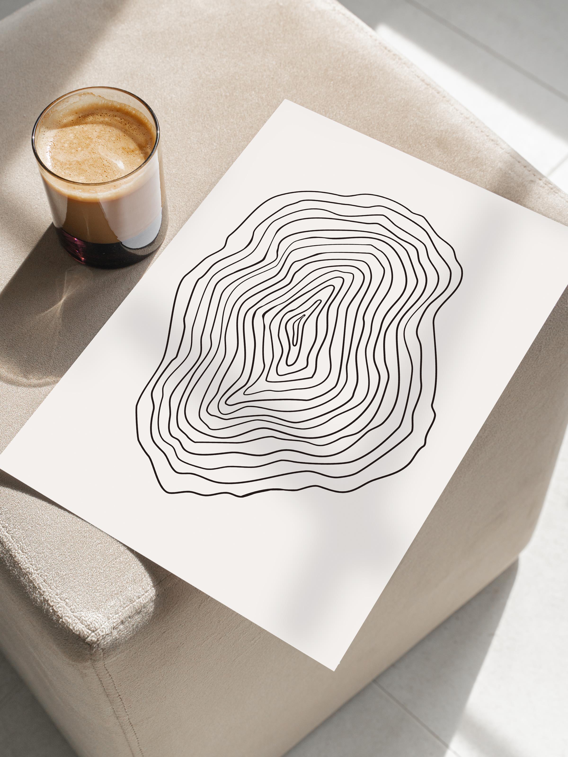 Doğal Tonlar Boho Duvar Dekoru, Çerçevesiz Poster, Çerçevesiz Duvar Tablosu - Fine Art Kağıt
