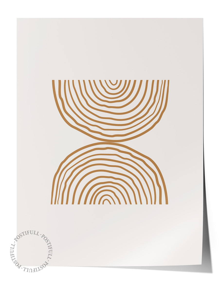 Soyut Desenler Çerçevesiz Poster