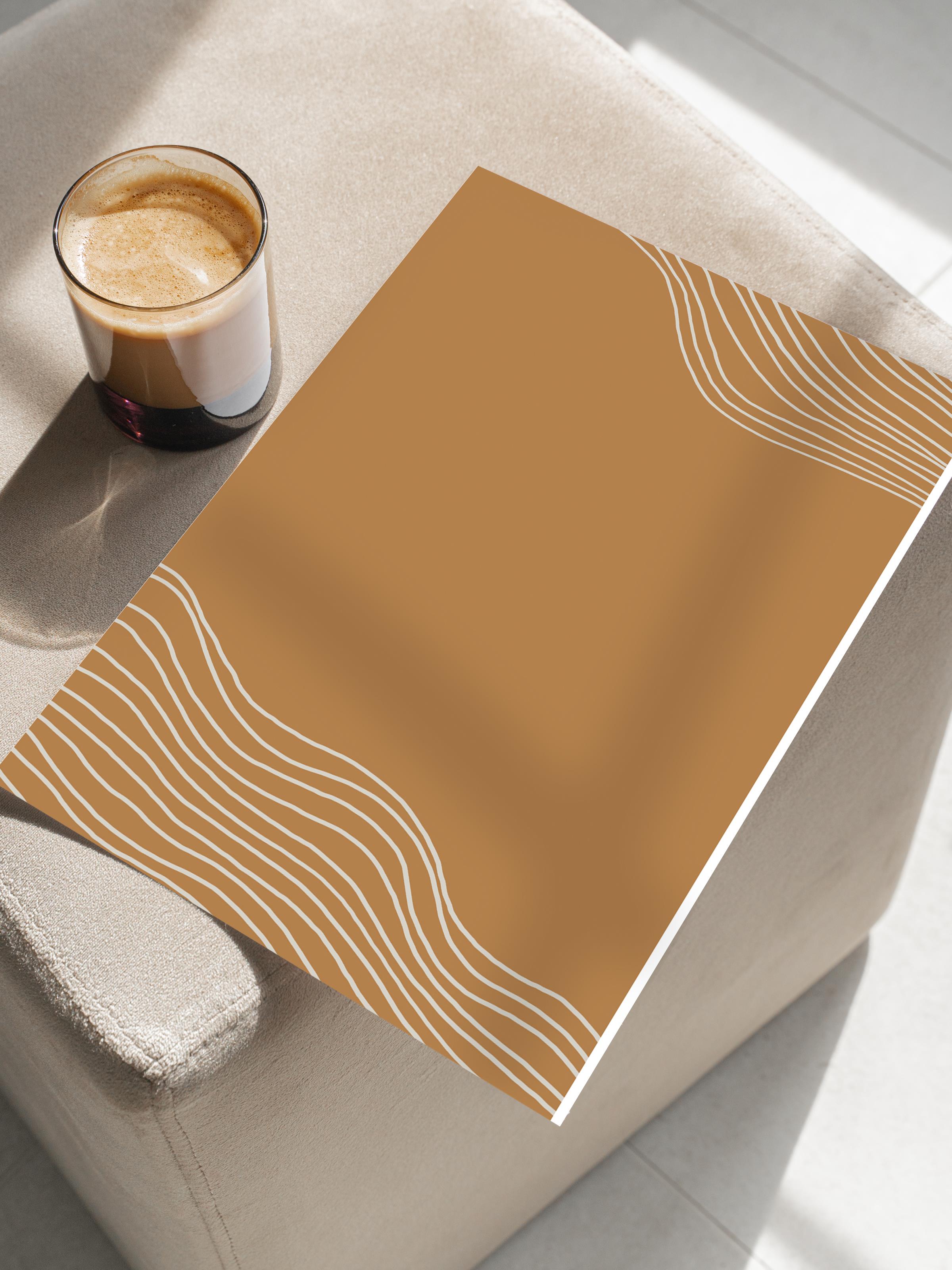 Doğal Tonlar Boho Duvar Dekoru, Çerçevesiz Poster, Çerçevesiz Duvar Tablosu - Fine Art Kağıt