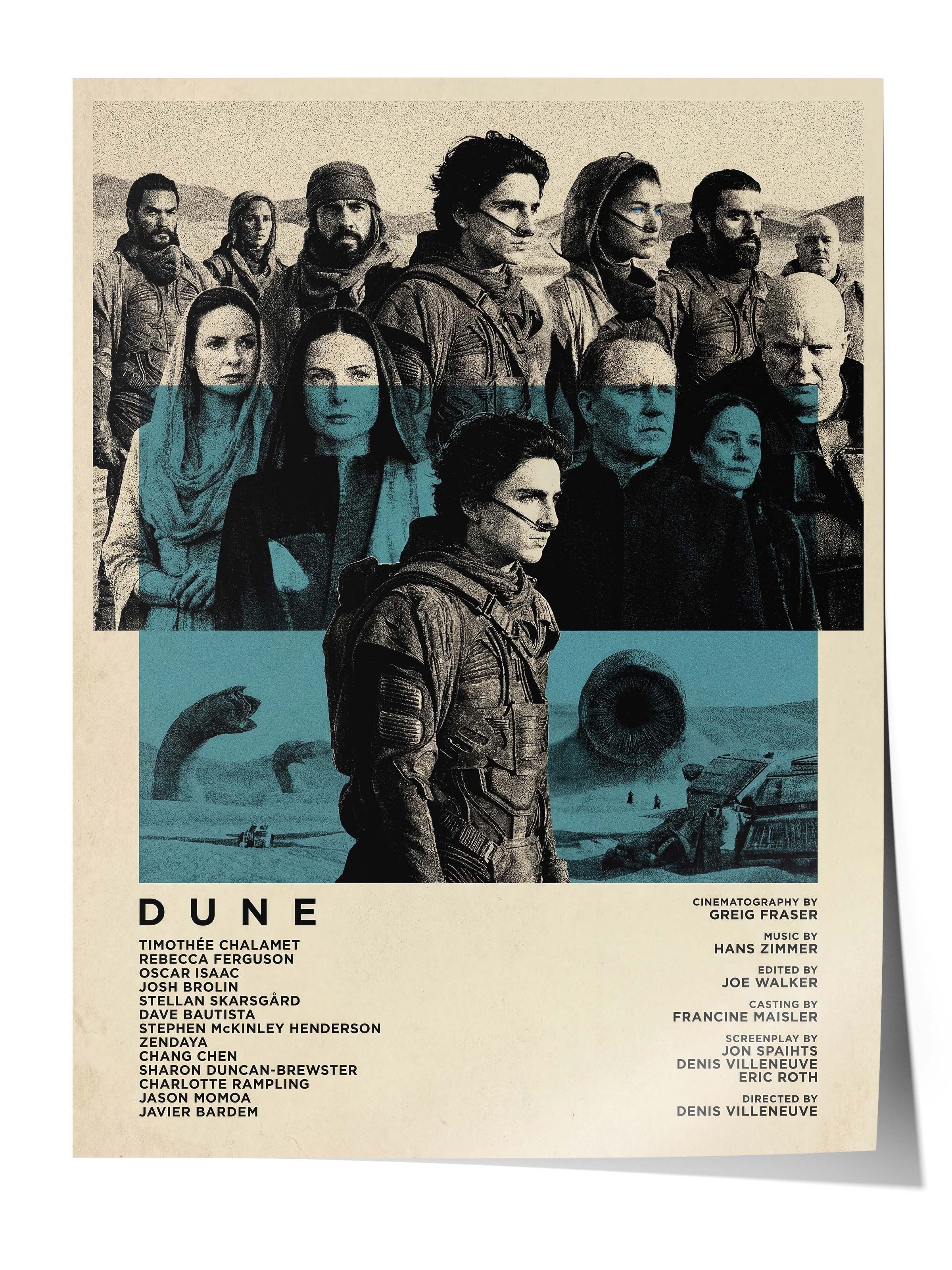 Dune Posteri, Sinema ve Dizi Tablo Posterleri, Film Dizi Afişleri NO:112817