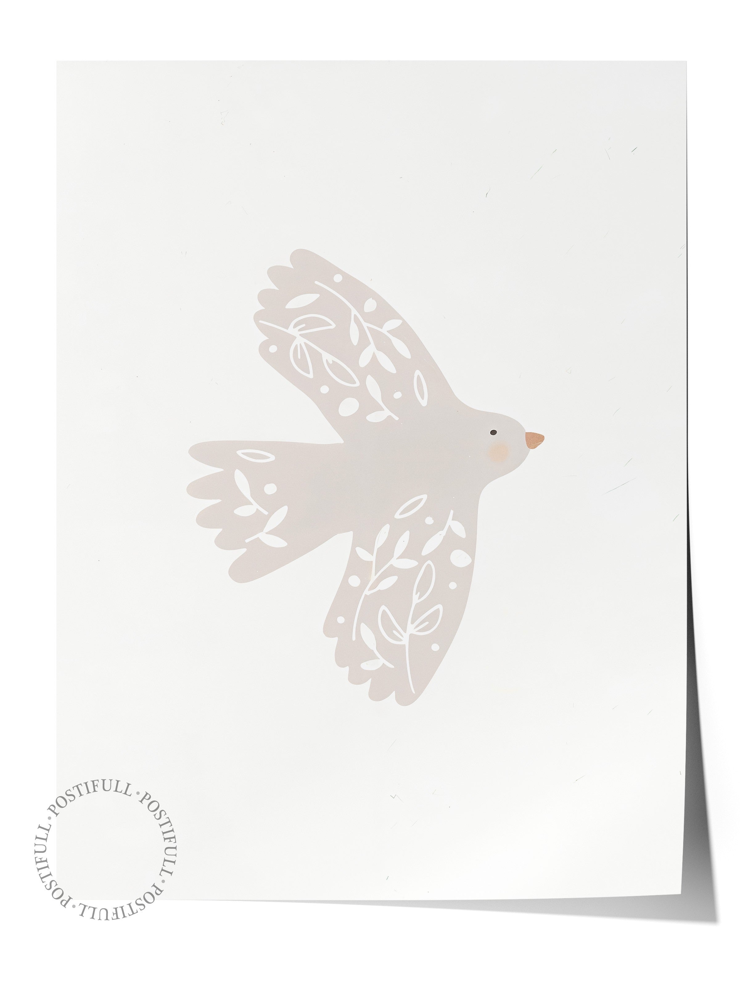 Duvar Posteri, Çerçevesiz Poster, Sanatsal Baskı, Ritüel Serisi, Kuş Tablo, NO:115186