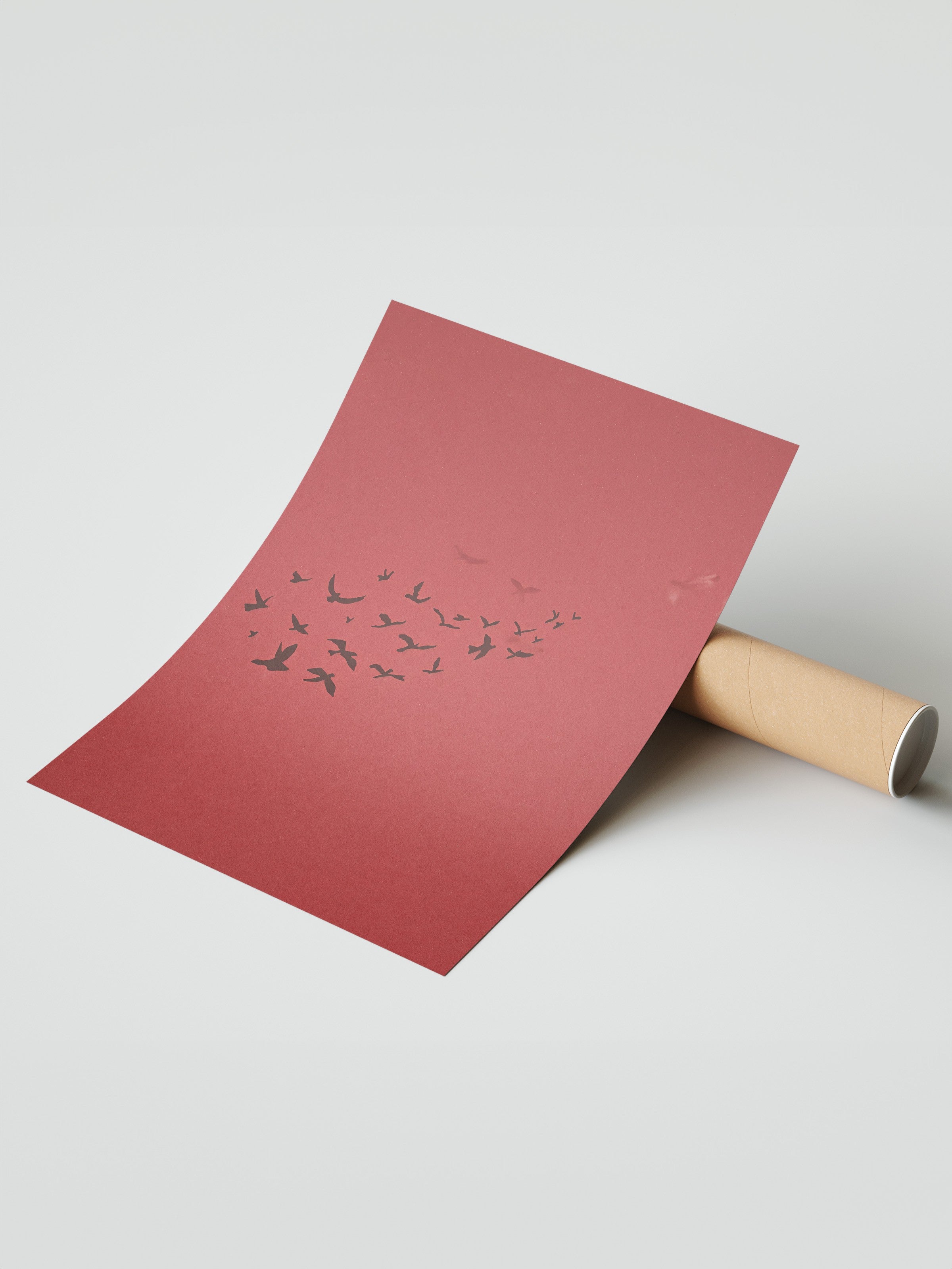 Duvar Posteri, Çerçevesiz Poster, Sanatsal Baskı, Ritüel Serisi, Kuş Tablo, NO:115209