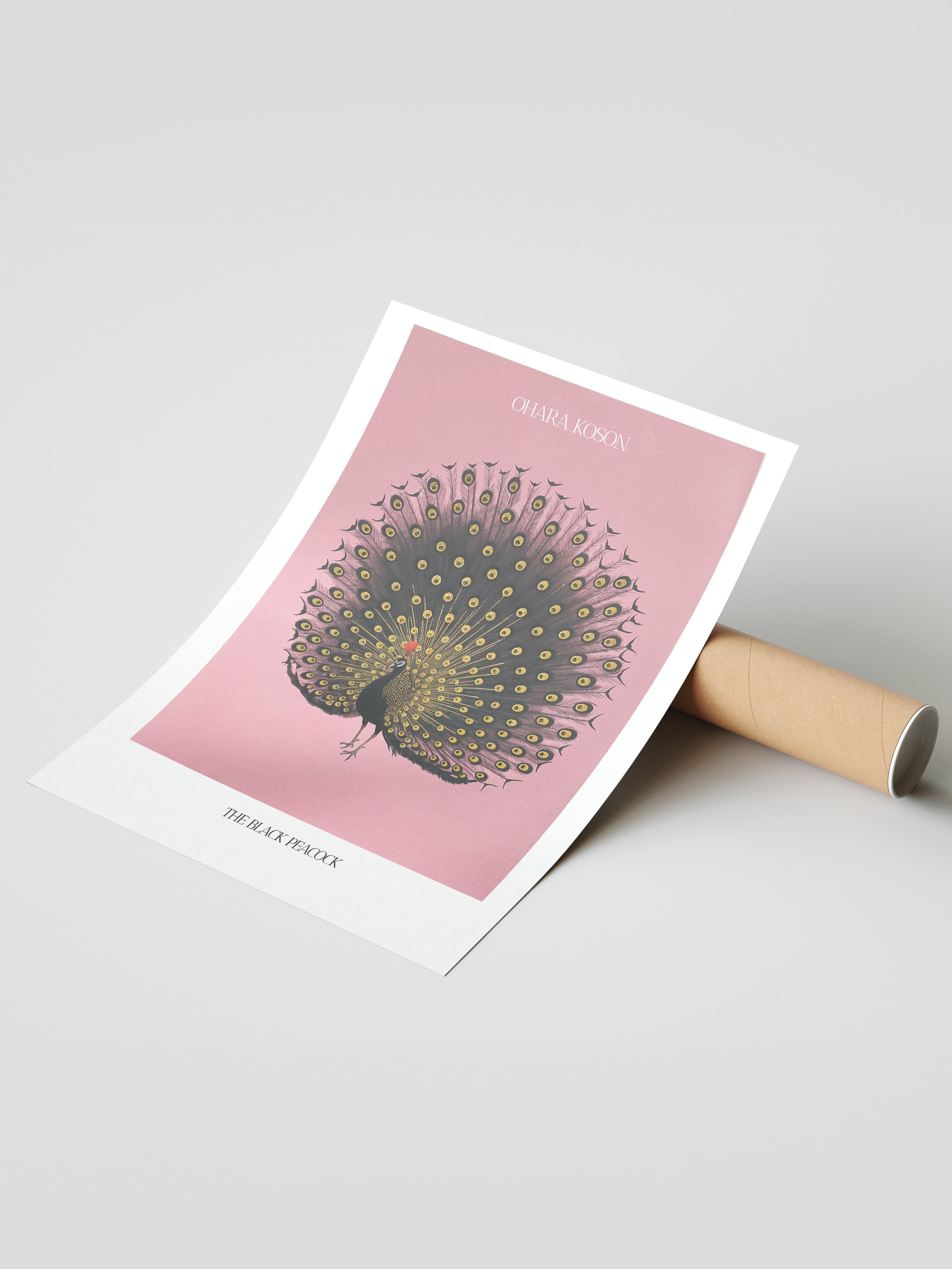 Duvar Posteri, Çerçevesiz Poster, Sanatsal Baskı, Ritüel Serisi, Kuş Tablo, NO:115214