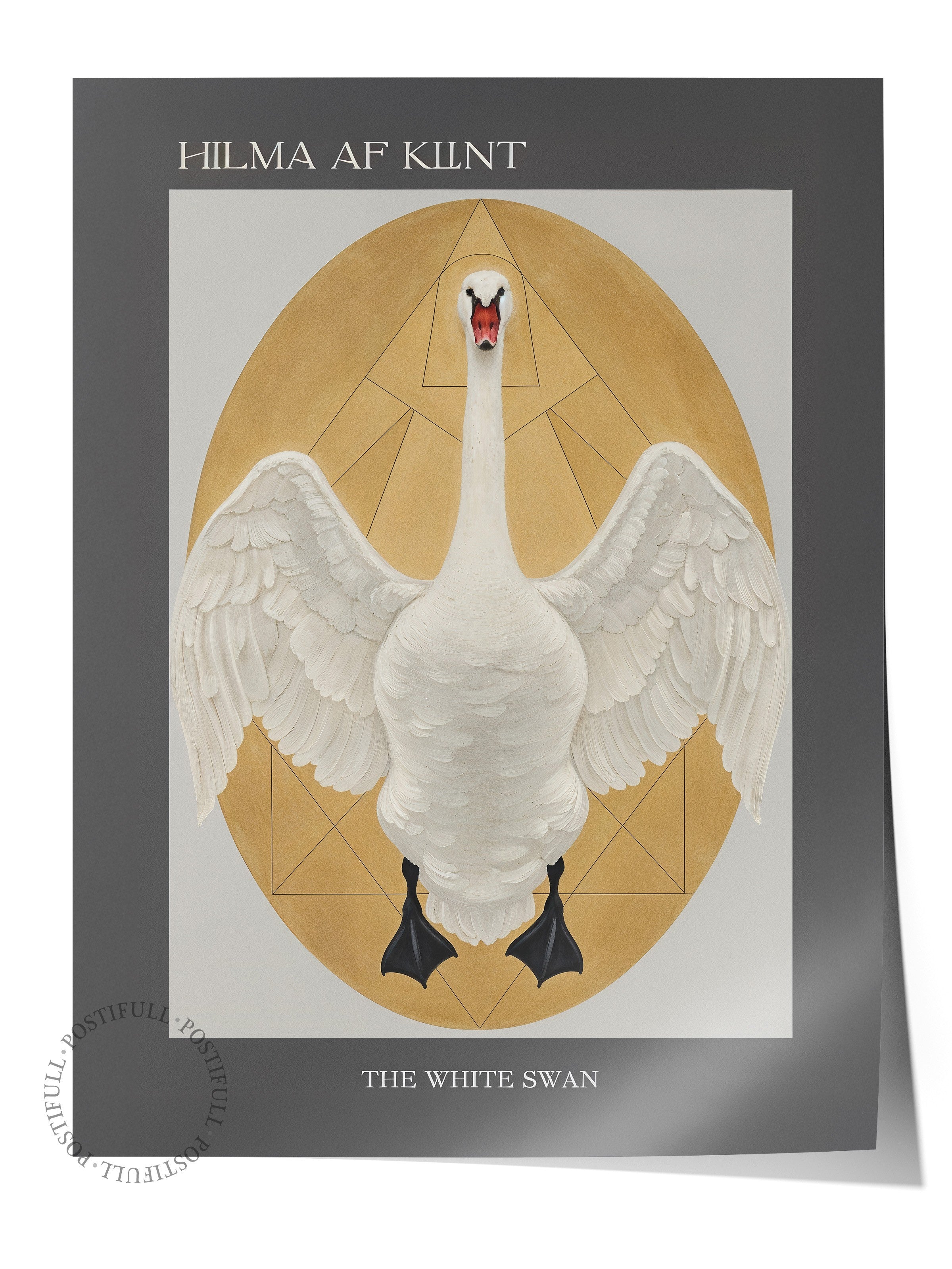 Duvar Posteri, Çerçevesiz Poster, Sanatsal Baskı, Ritüel Serisi, Kuş Tablo, NO:115230