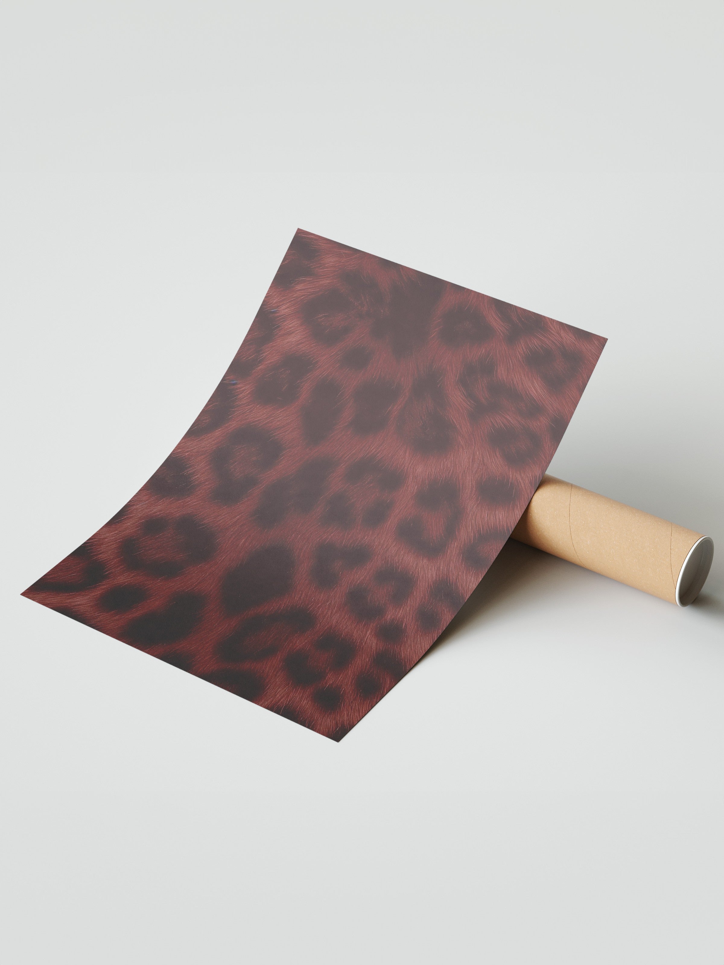 Duvar Posteri, Çerçevesiz Poster, Sanatsal Baskı, Ritüel Serisi, Leopar Tablo, NO:115237