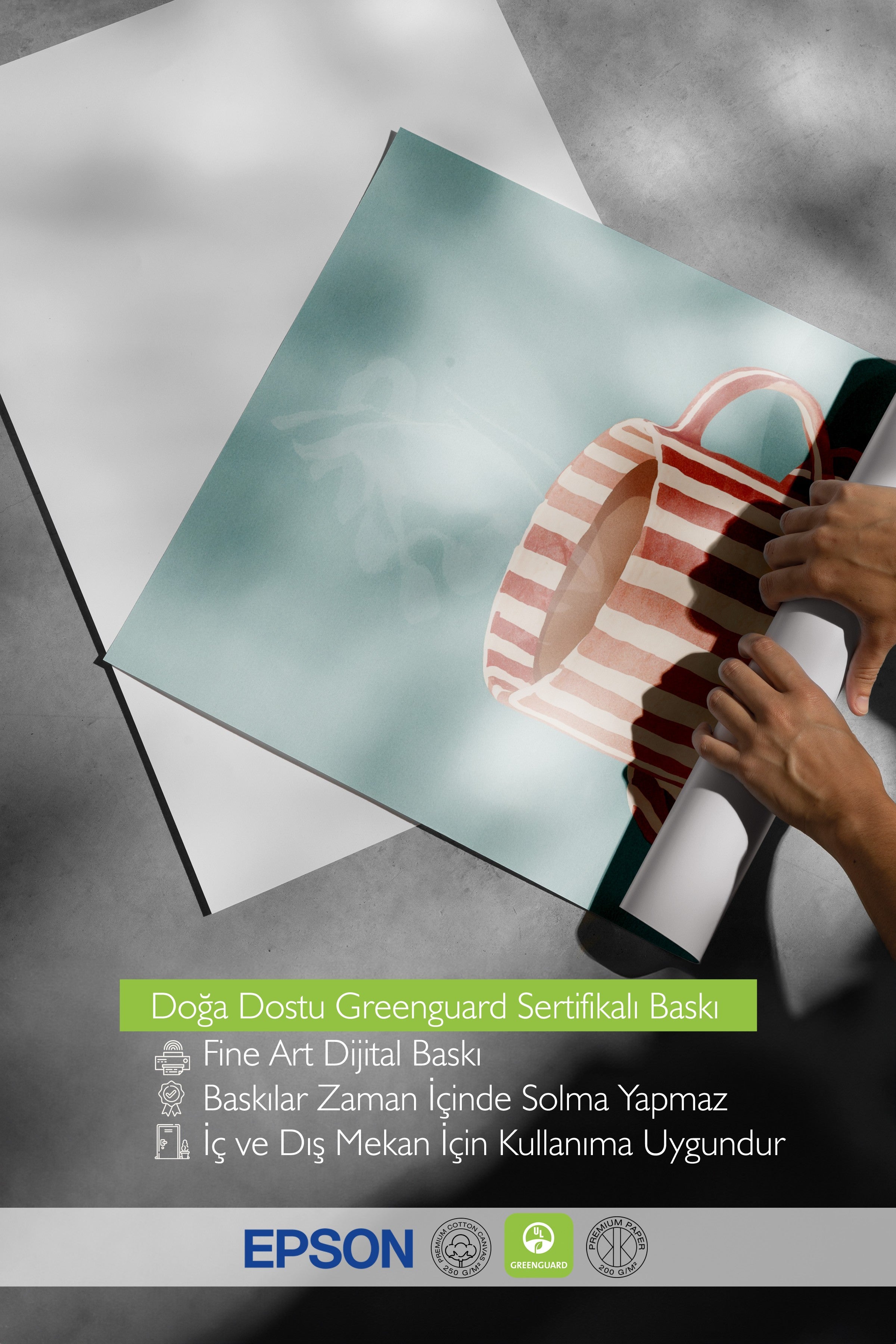 Duvar Posteri, Çerçevesiz Poster, Sanatsal Baskı, Ritüel Serisi, Maximalist Tablo, NO:115193