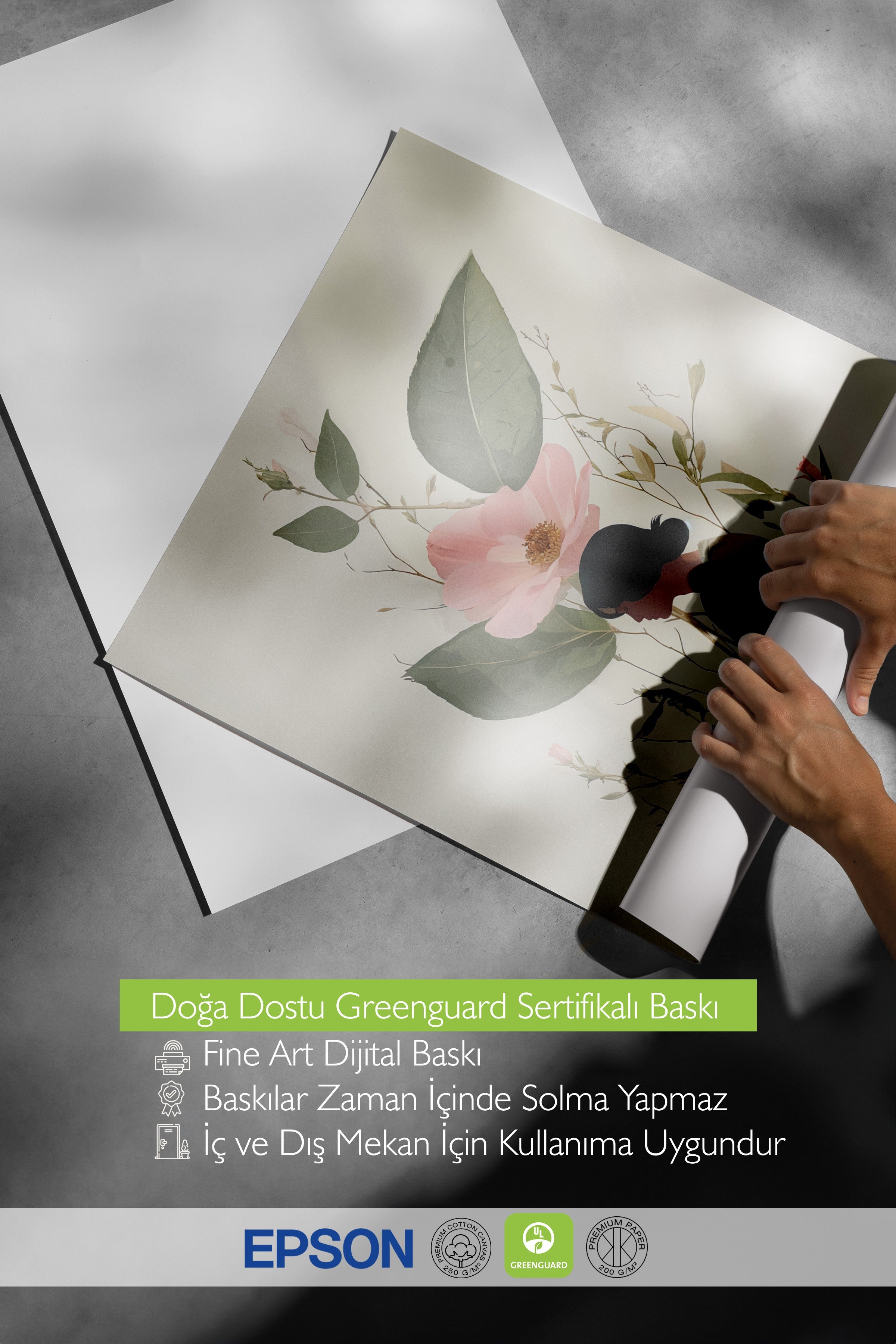 Duvar Posteri, Çerçevesiz Poster, Sanatsal Baskı, Ritüel Serisi, NO:115240