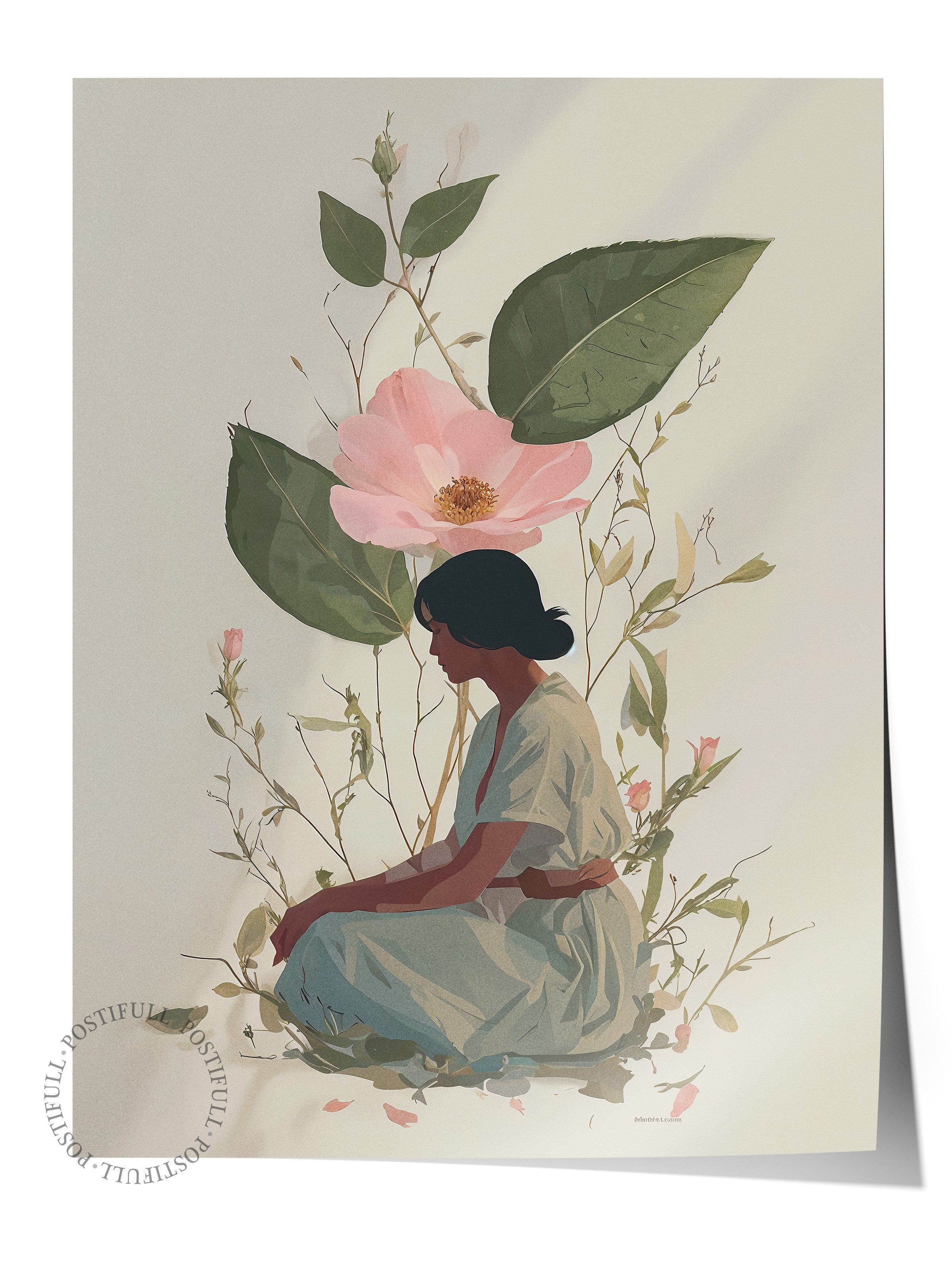 Duvar Posteri, Çerçevesiz Poster, Sanatsal Baskı, Ritüel Serisi, NO:115240