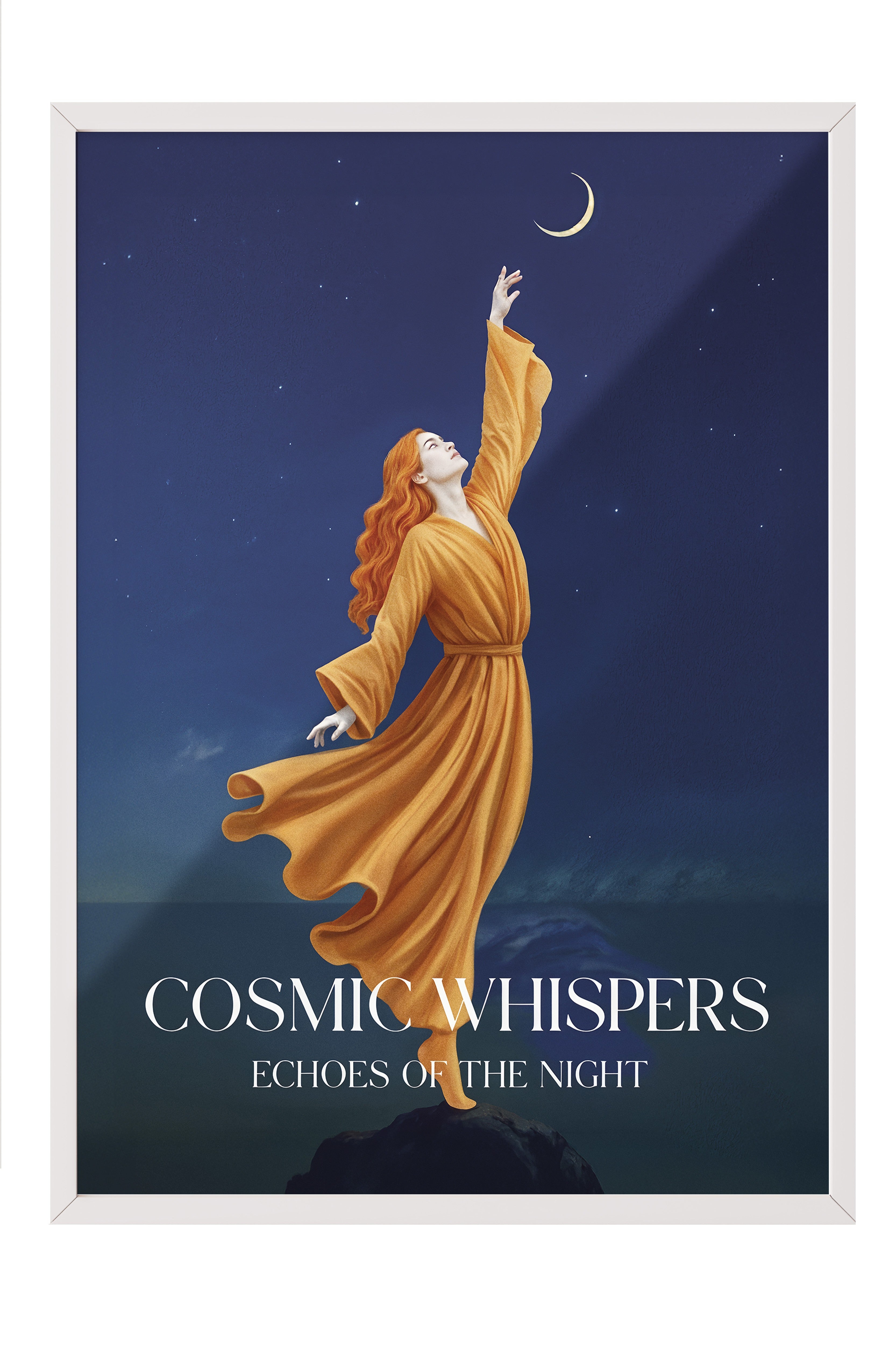 Duvar Tablosu, Beyaz Çerçeveli Tablo ve Poster, Ritüel Serisi, NO:115229