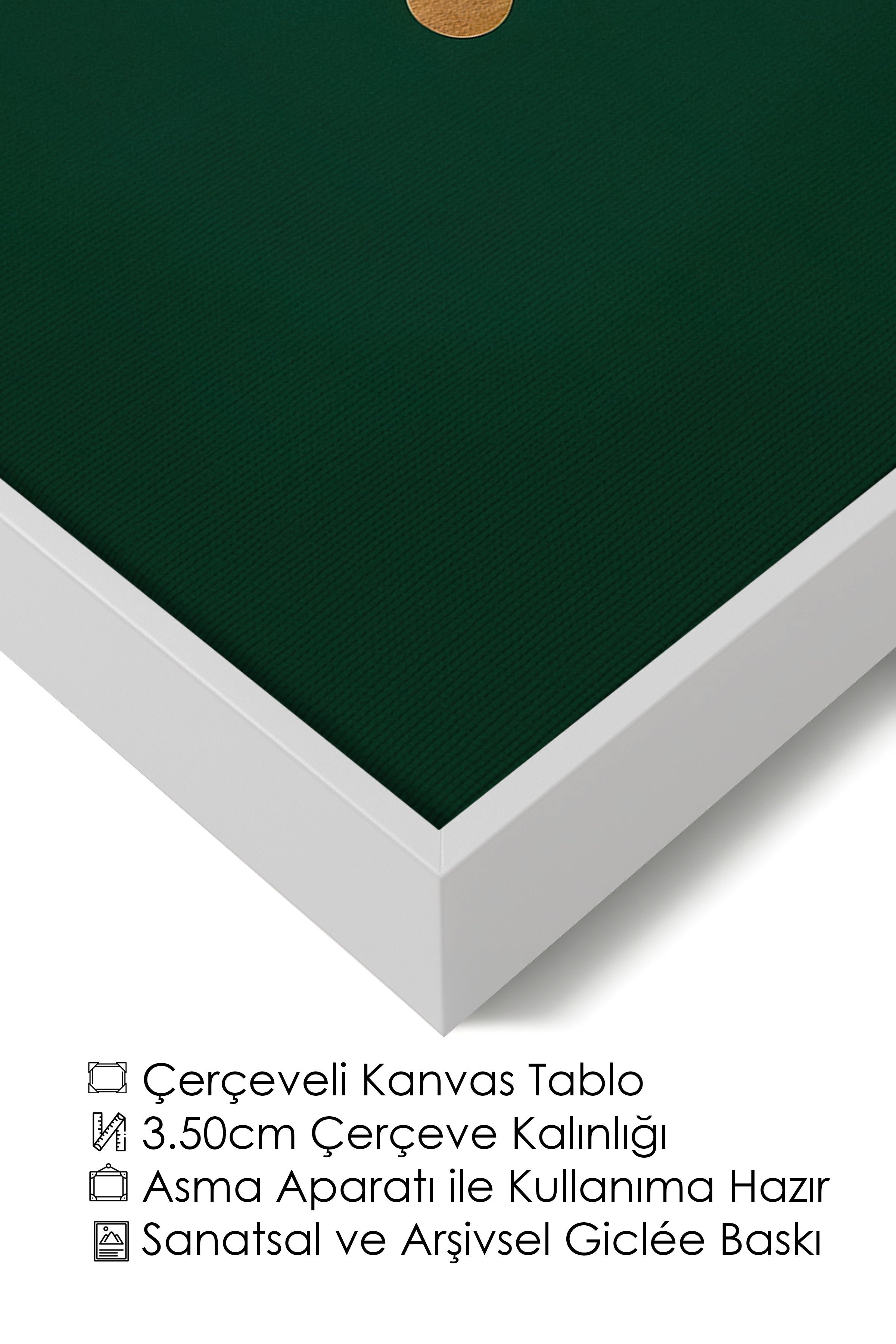 Duvar Tablosu, Lüks Beyaz Çerçeveli Kanvas Tablo, Ritüel Serisi, Leopar Tablo, NO:115222