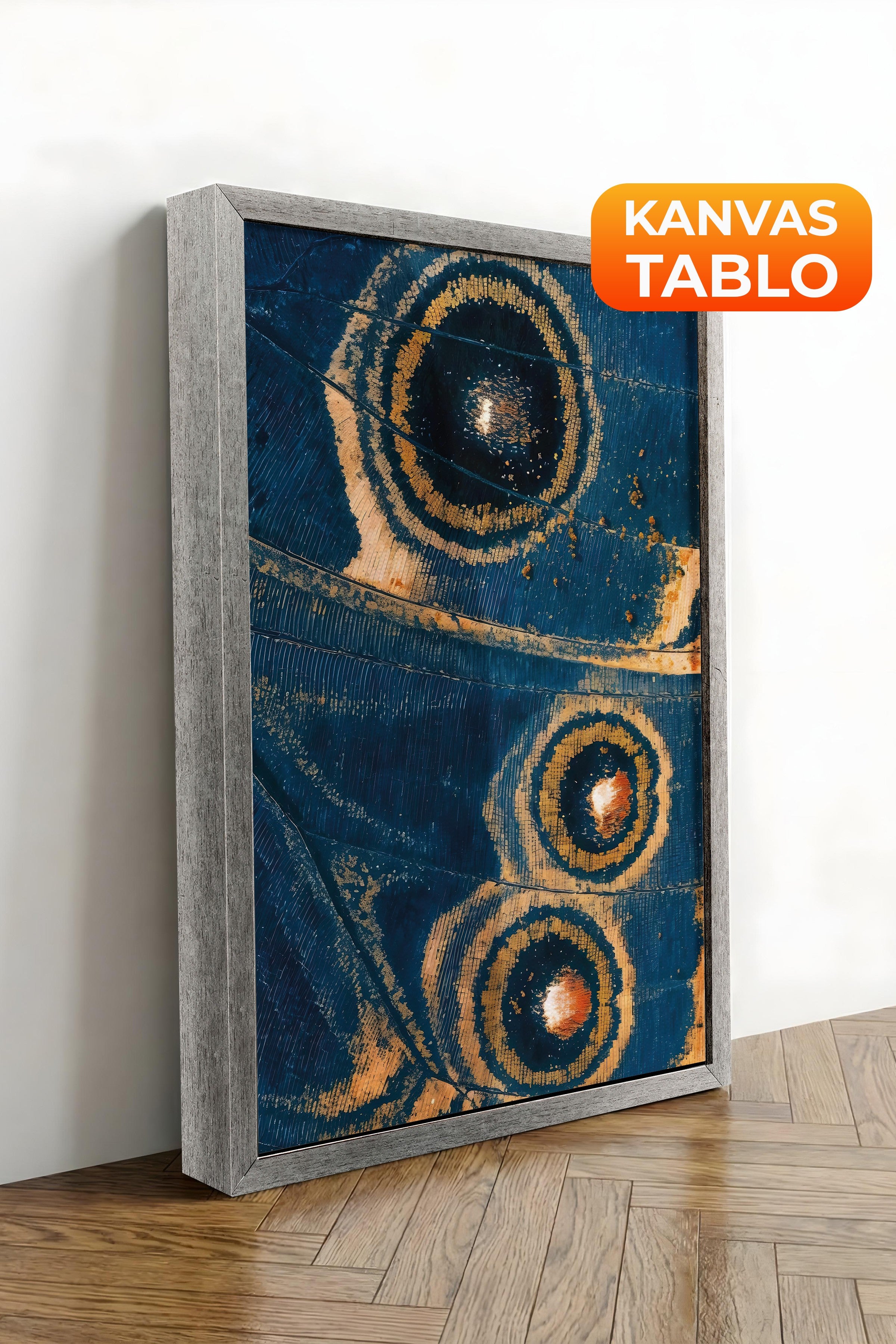 Duvar Tablosu, Lüks Gümüş Çerçeveli Kanvas Tablo, Ritüel Serisi, NO:115255