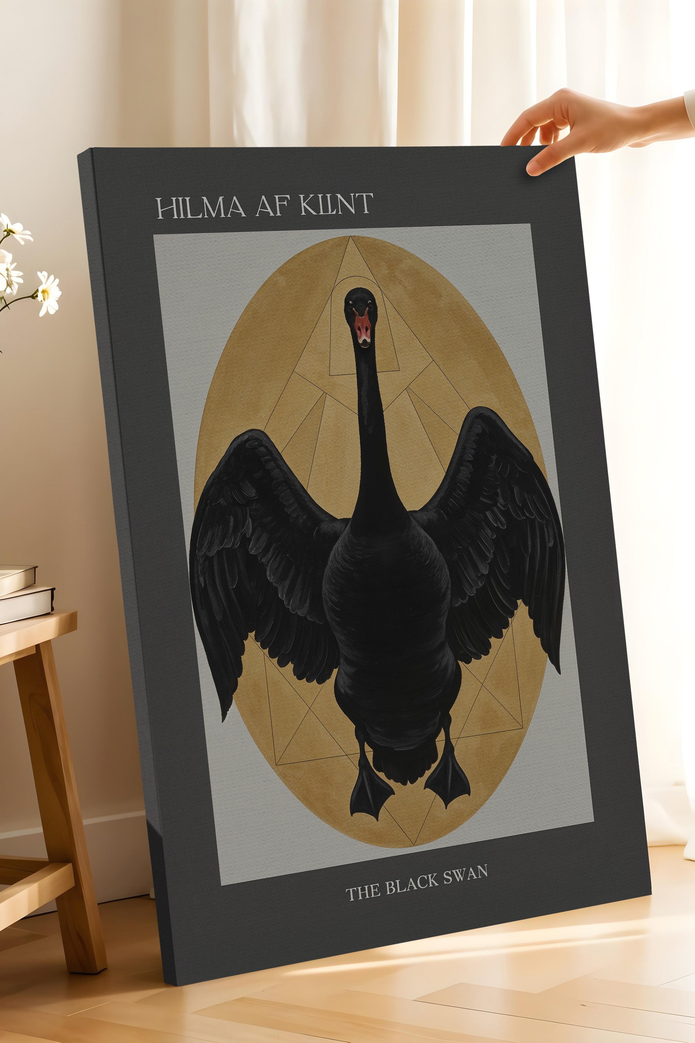 Duvar Tablosu, Lüks Kanvas Tablo, Ritüel Serisi, Kuş Tablo, NO:115216