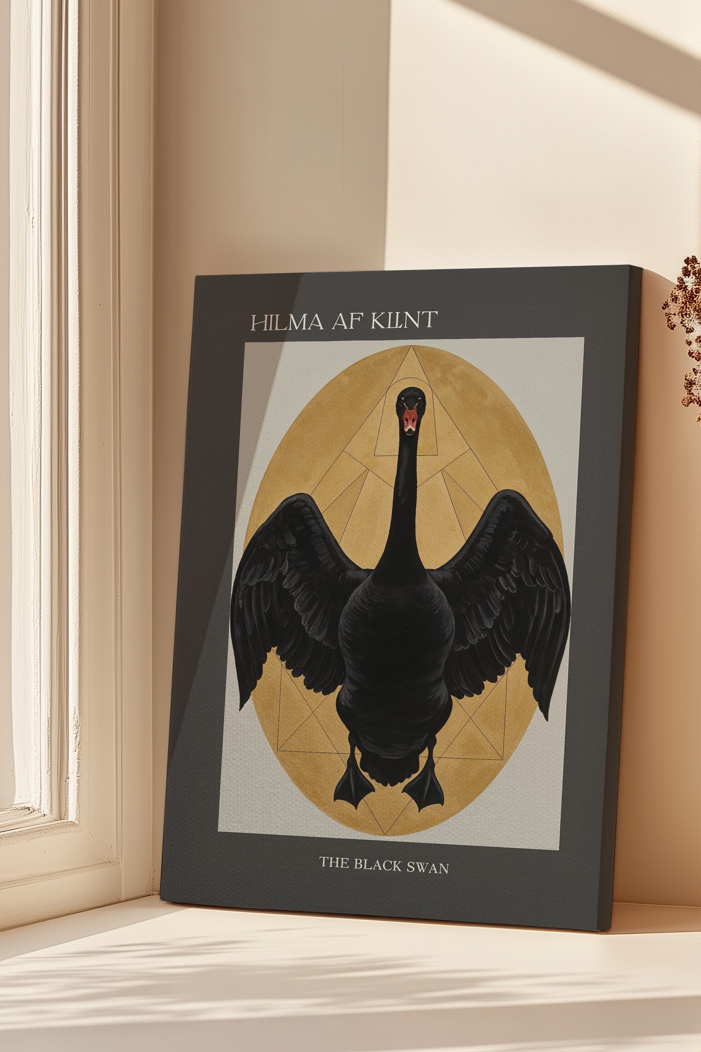 Duvar Tablosu, Lüks Kanvas Tablo, Ritüel Serisi, Kuş Tablo, NO:115216