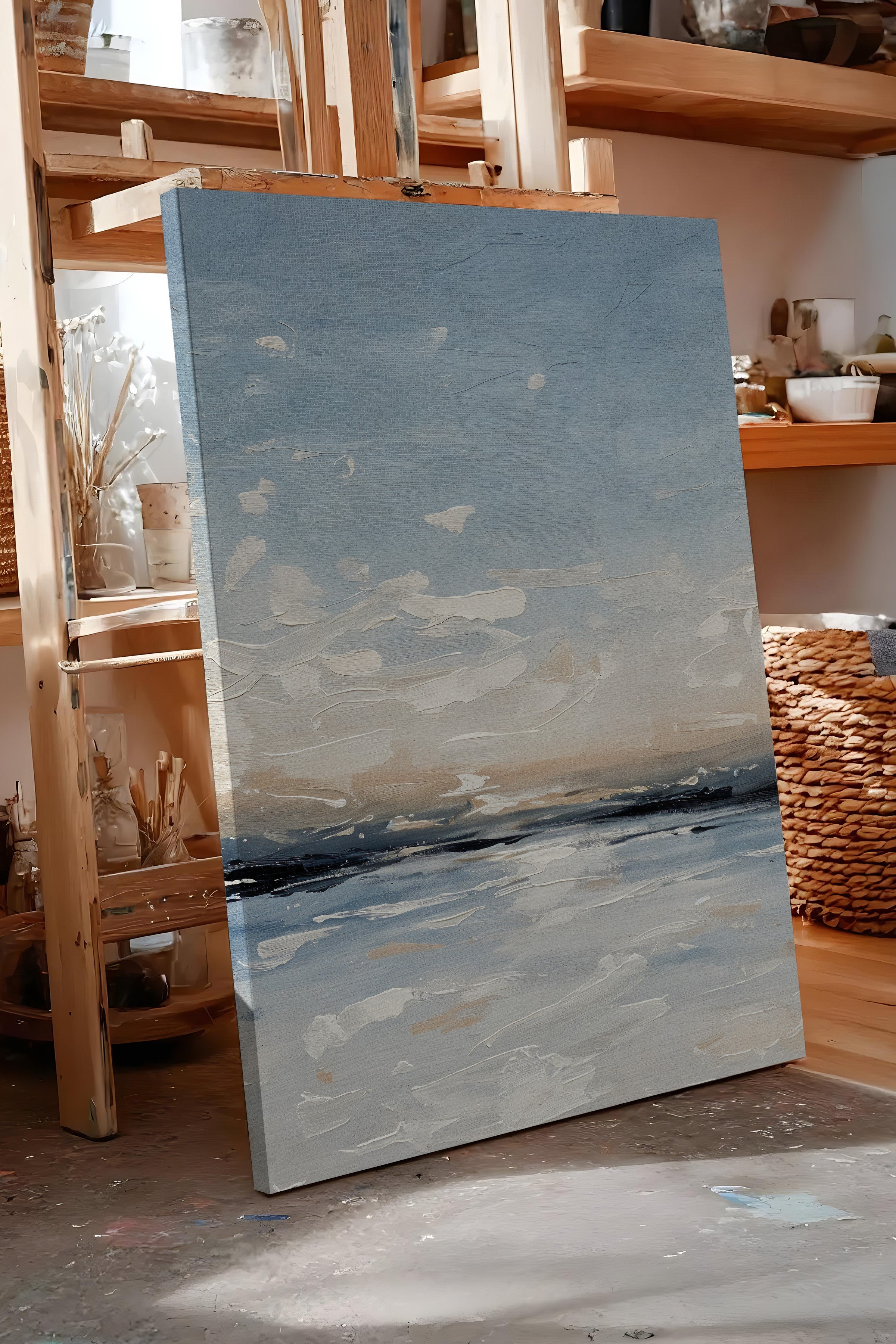 Duvar Tablosu, Lüks Kanvas Tablo, Ritüel Serisi, Yağlıboya Tablo, NO:115218