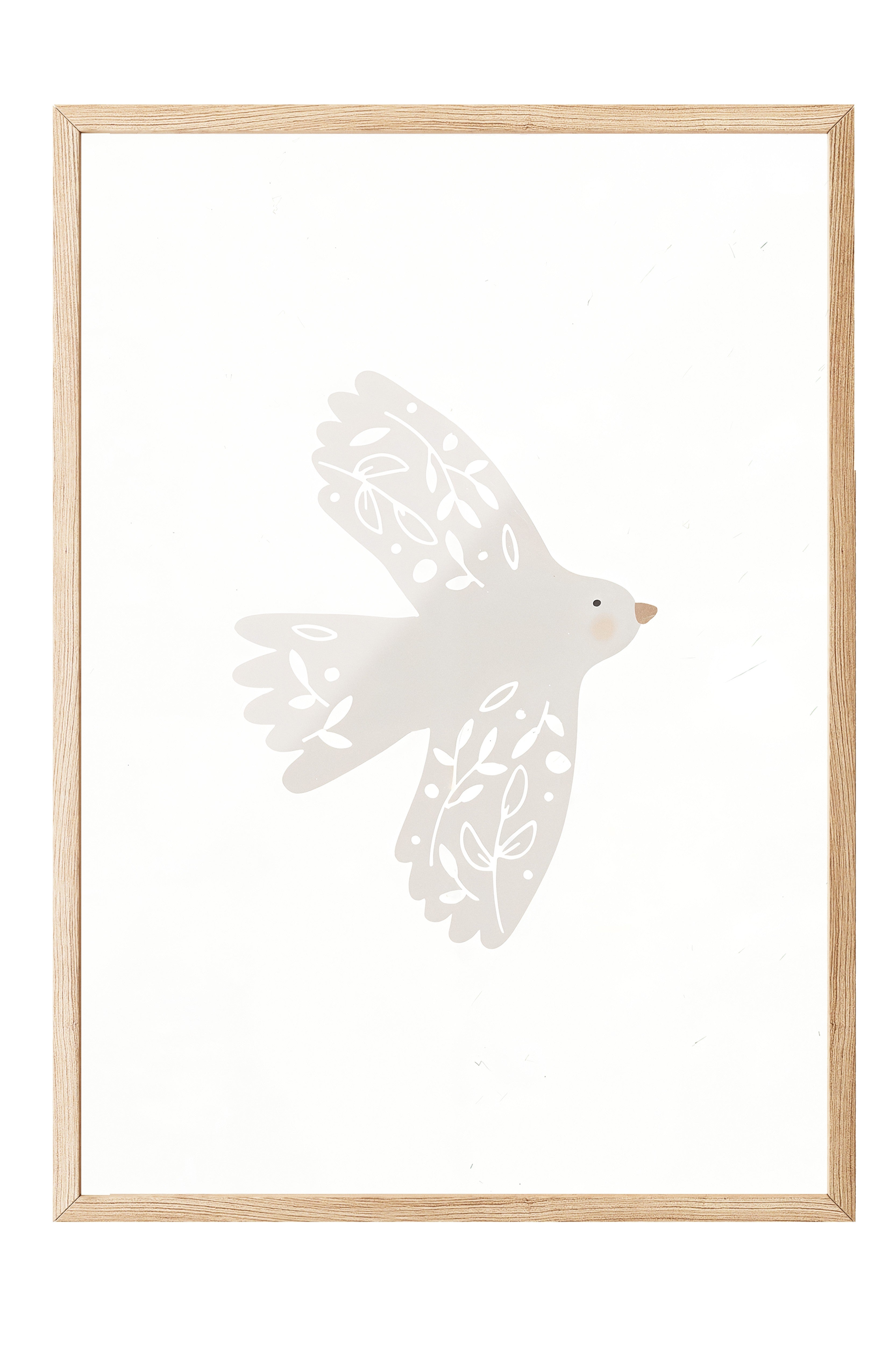Duvar Tablosu, Ahşap Çerçeveli Tablo ve Poster, Ritüel Serisi, Kuş Tablo, NO:115186