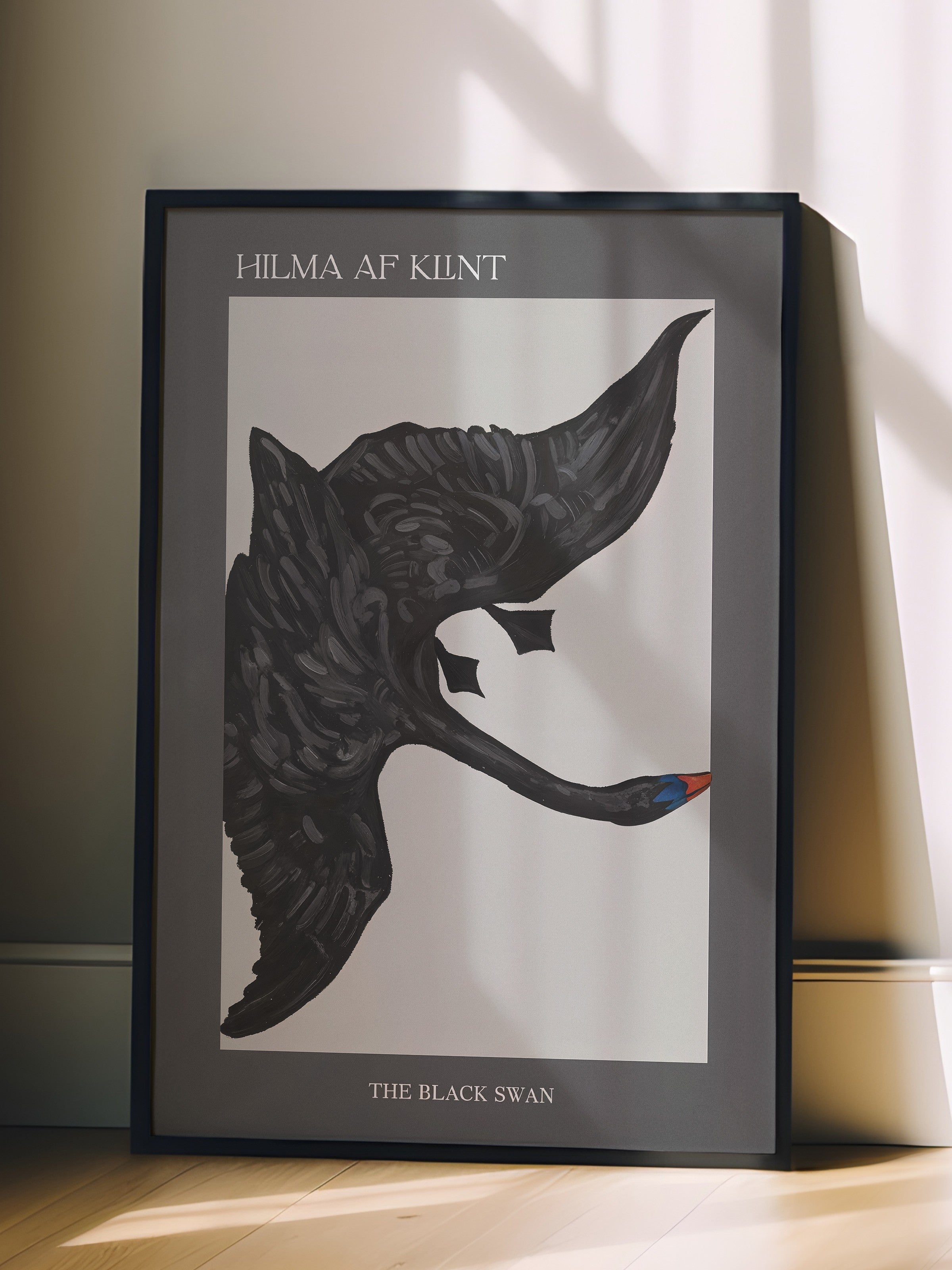 Duvar Tablosu, Siyah Çerçeveli Tablo ve Poster, Ritüel Serisi, Kuş Tablo, NO:115208