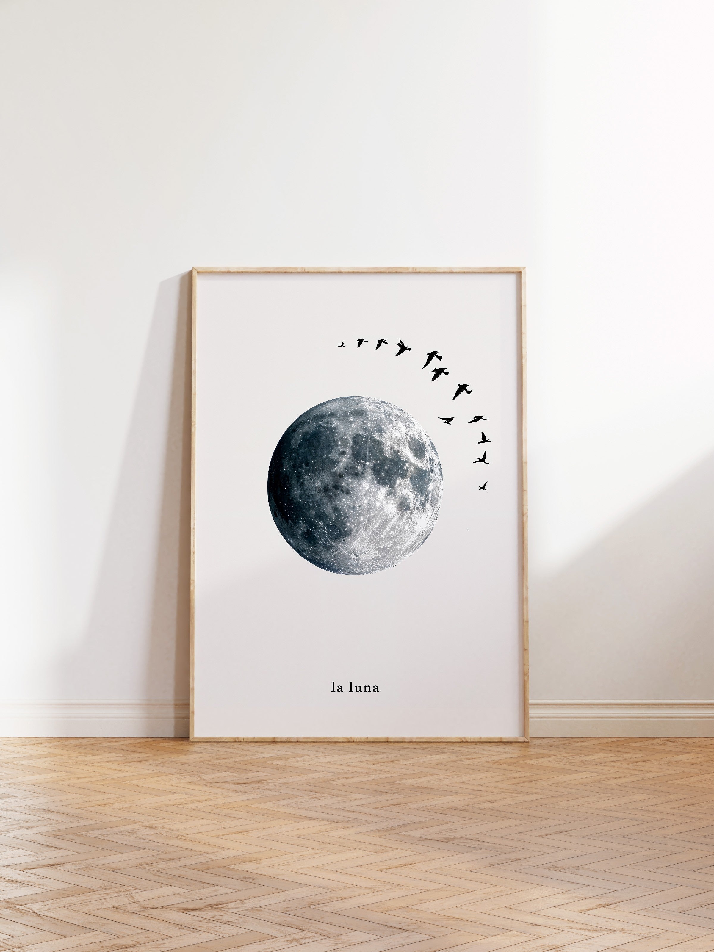 Duvar Tablosu, Ahşap Çerçeveli Tablo ve Poster, Ritüel Serisi, Kuş Tablo, NO:115227