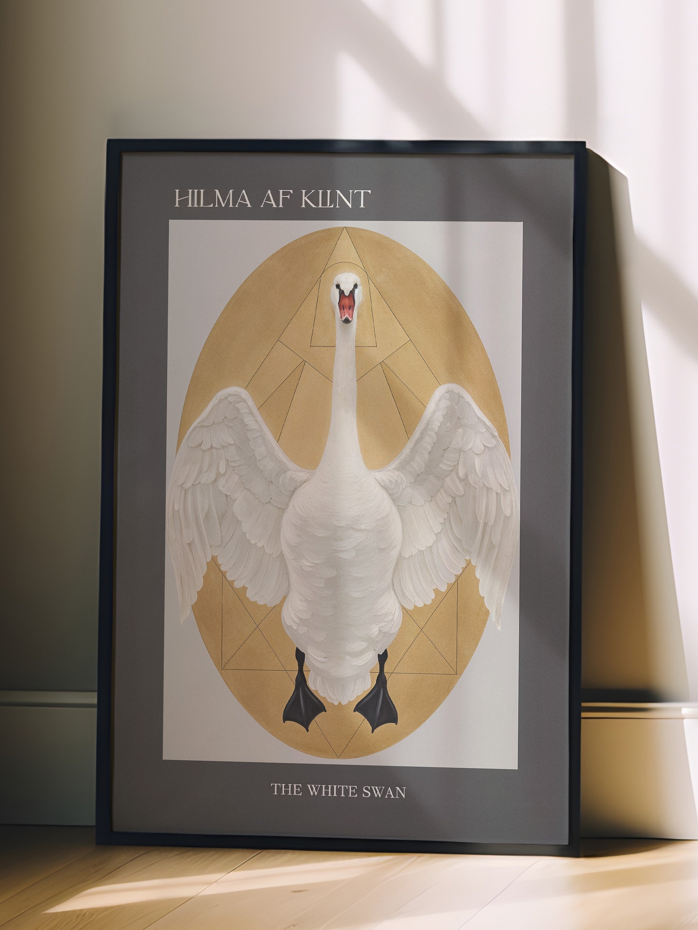 Duvar Tablosu, Siyah Çerçeveli Tablo ve Poster, Ritüel Serisi, Kuş Tablo, NO:115230