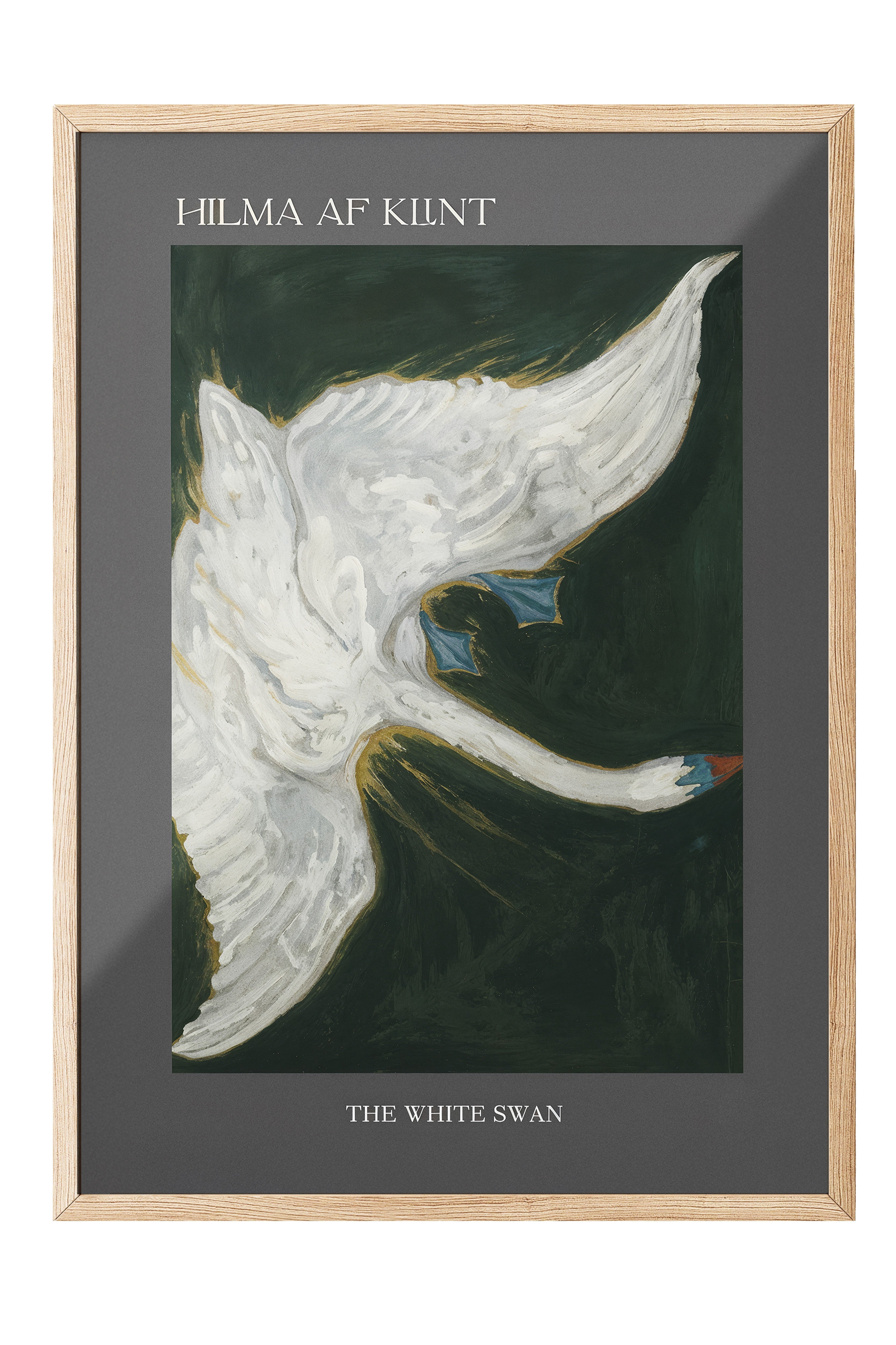 Duvar Tablosu, Ahşap Çerçeveli Tablo ve Poster, Ritüel Serisi, Kuş Tablo, NO:115232