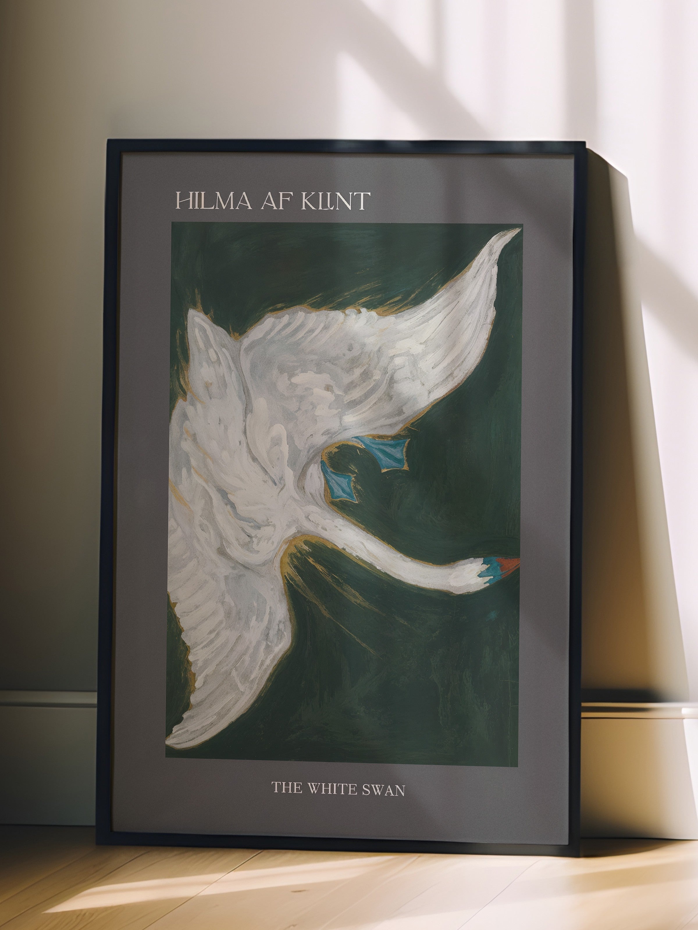 Duvar Tablosu, Siyah Çerçeveli Tablo ve Poster, Ritüel Serisi, Kuş Tablo, NO:115232