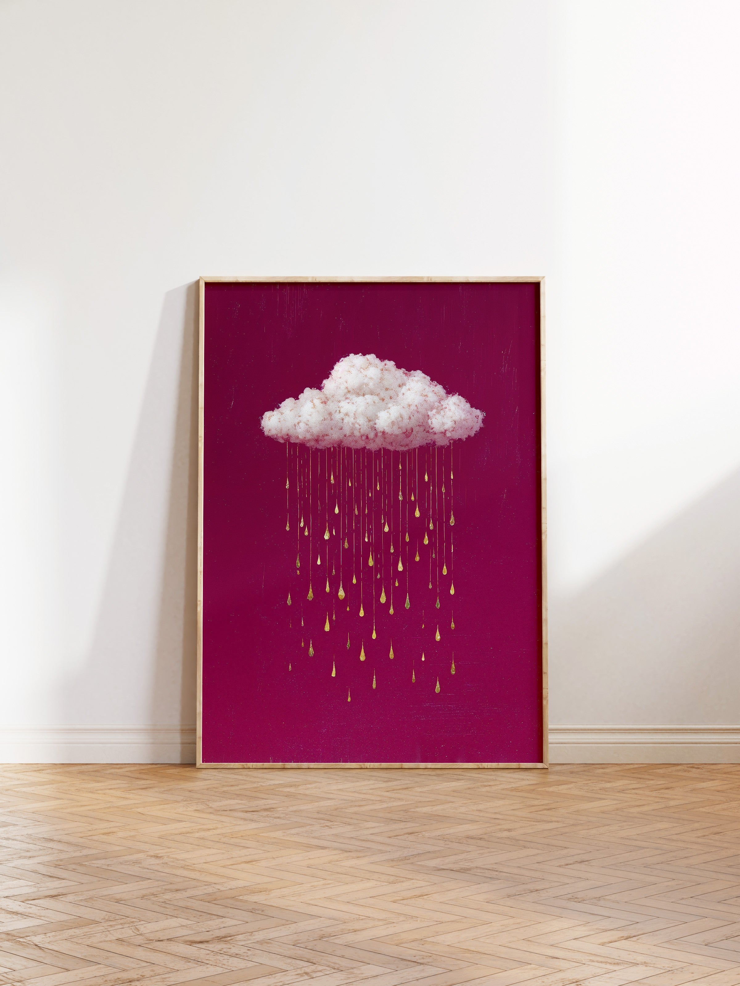 Duvar Tablosu, Ahşap Çerçeveli Tablo ve Poster, Ritüel Serisi, Kuş Tablo, NO:115233