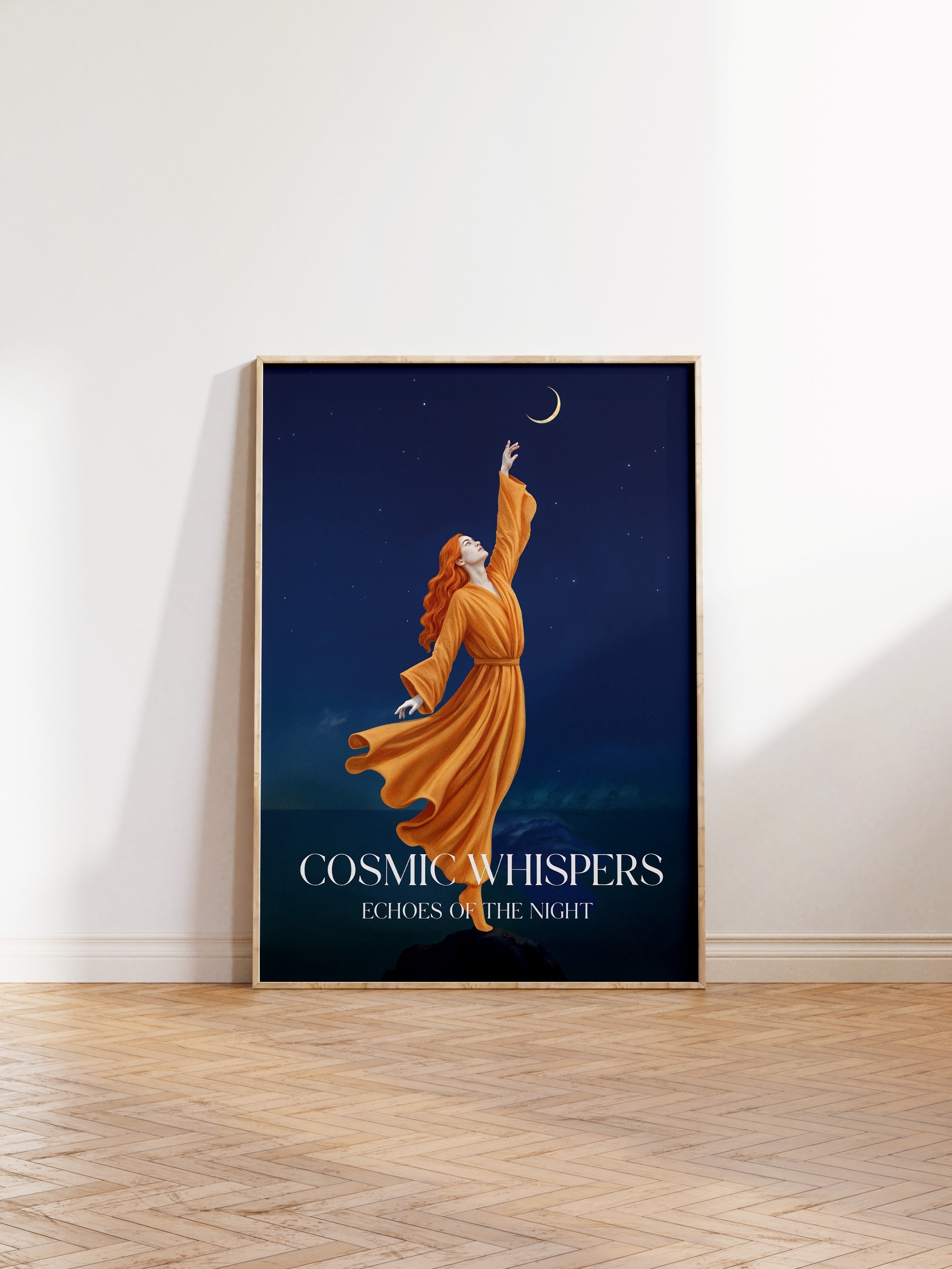 Duvar Tablosu, Ahşap Çerçeveli Tablo ve Poster, Ritüel Serisi, NO:115229