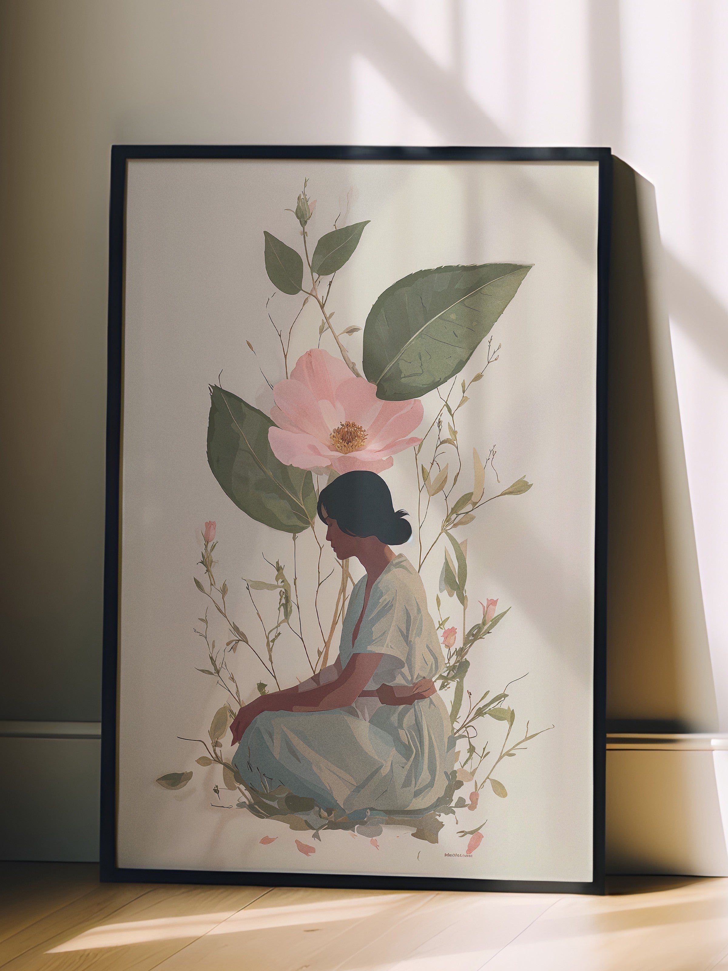 Duvar Tablosu, Siyah Çerçeveli Tablo ve Poster, Ritüel Serisi, NO:115240