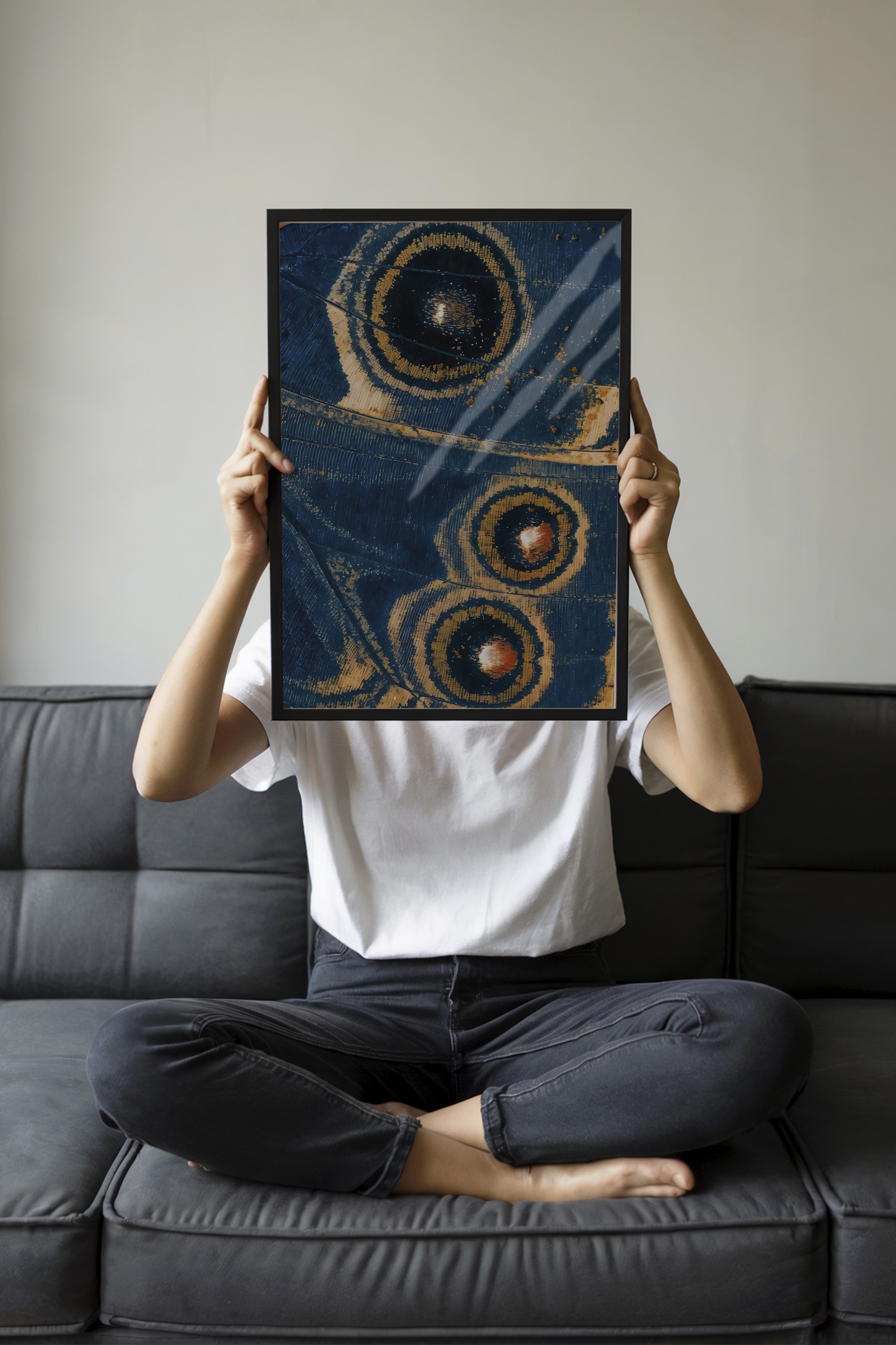 Duvar Tablosu, Siyah Çerçeveli Tablo ve Poster, Ritüel Serisi, NO:115255