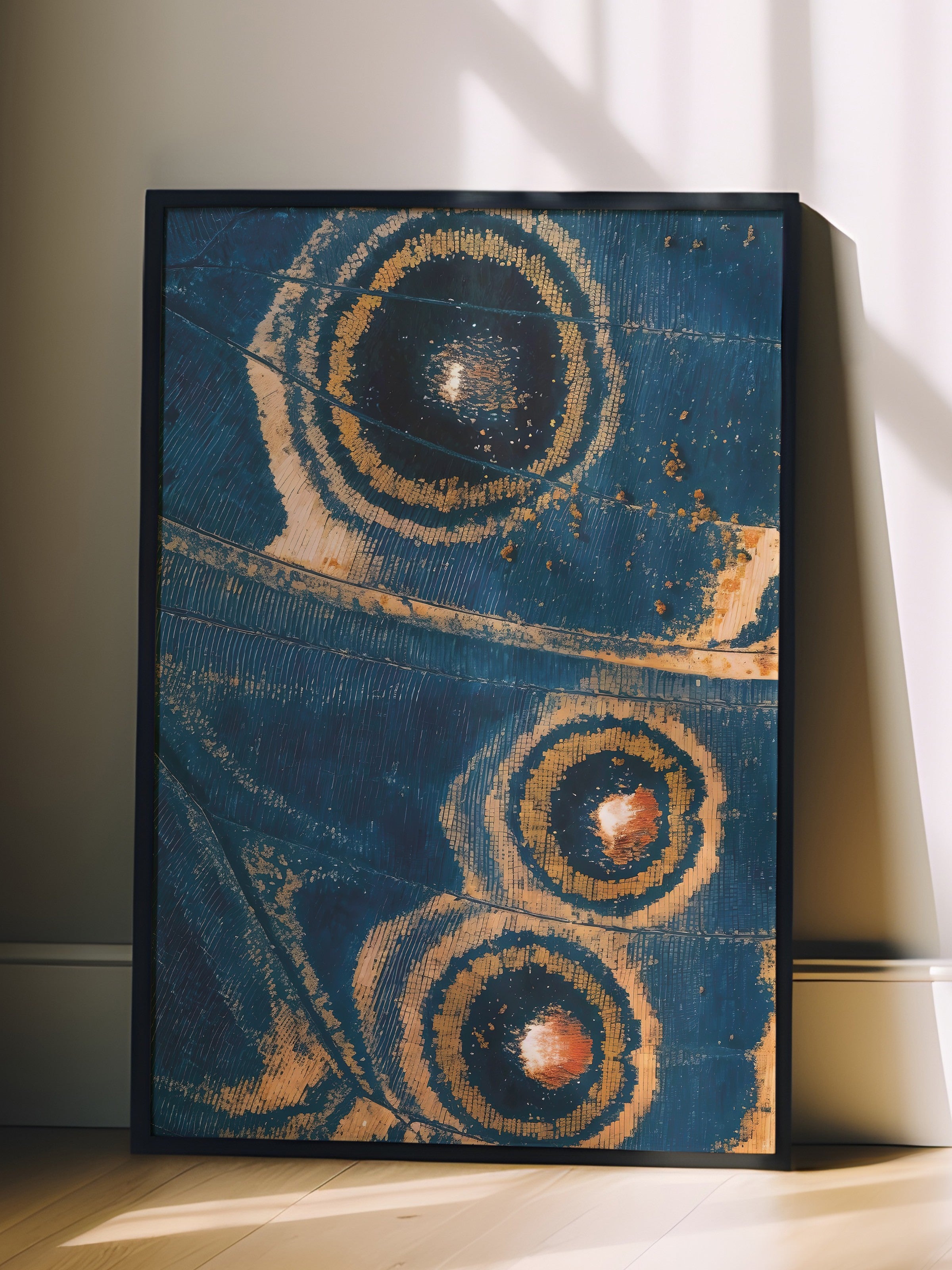 Duvar Tablosu, Siyah Çerçeveli Tablo ve Poster, Ritüel Serisi, NO:115255