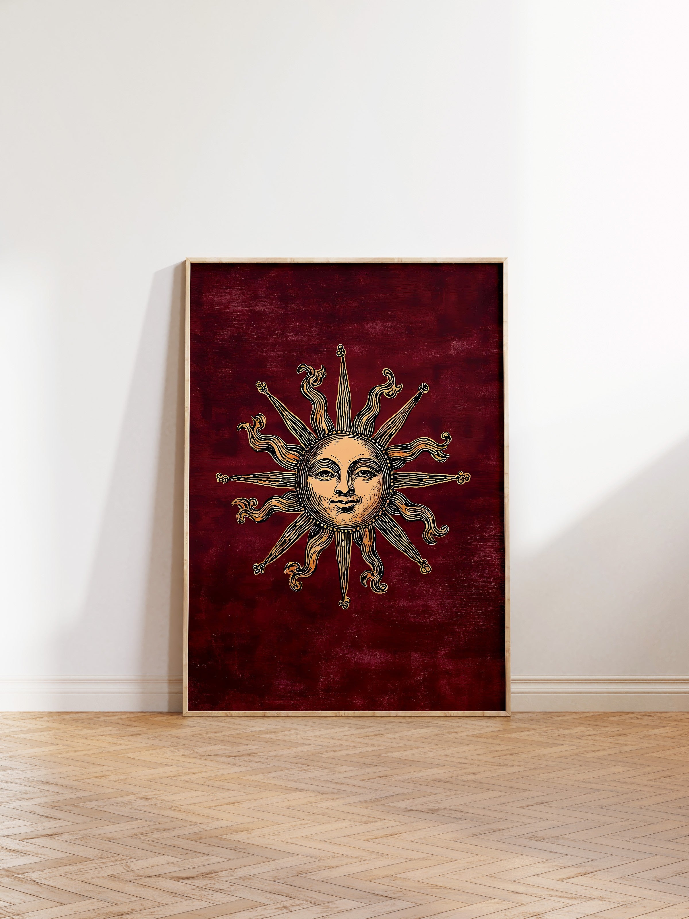 Duvar Tablosu, Ahşap Çerçeveli Tablo ve Poster, Ritüel Serisi, NO:115256
