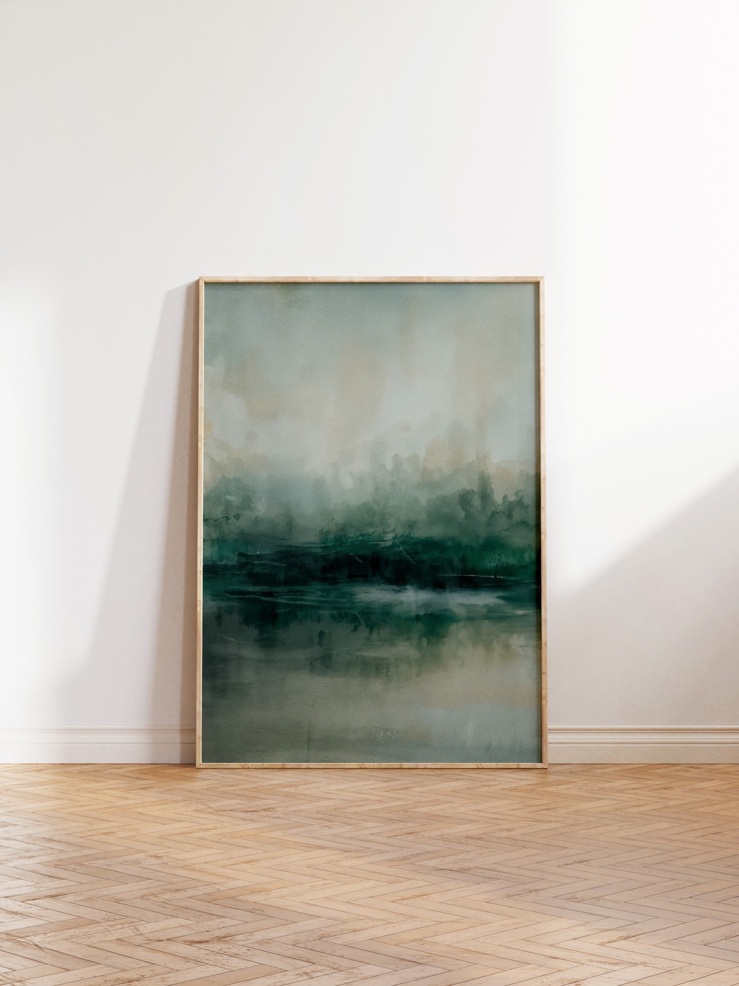 Duvar Tablosu, Ahşap Çerçeveli Tablo ve Poster, Ritüel Serisi, Yağlıboya Tablo, NO:115220