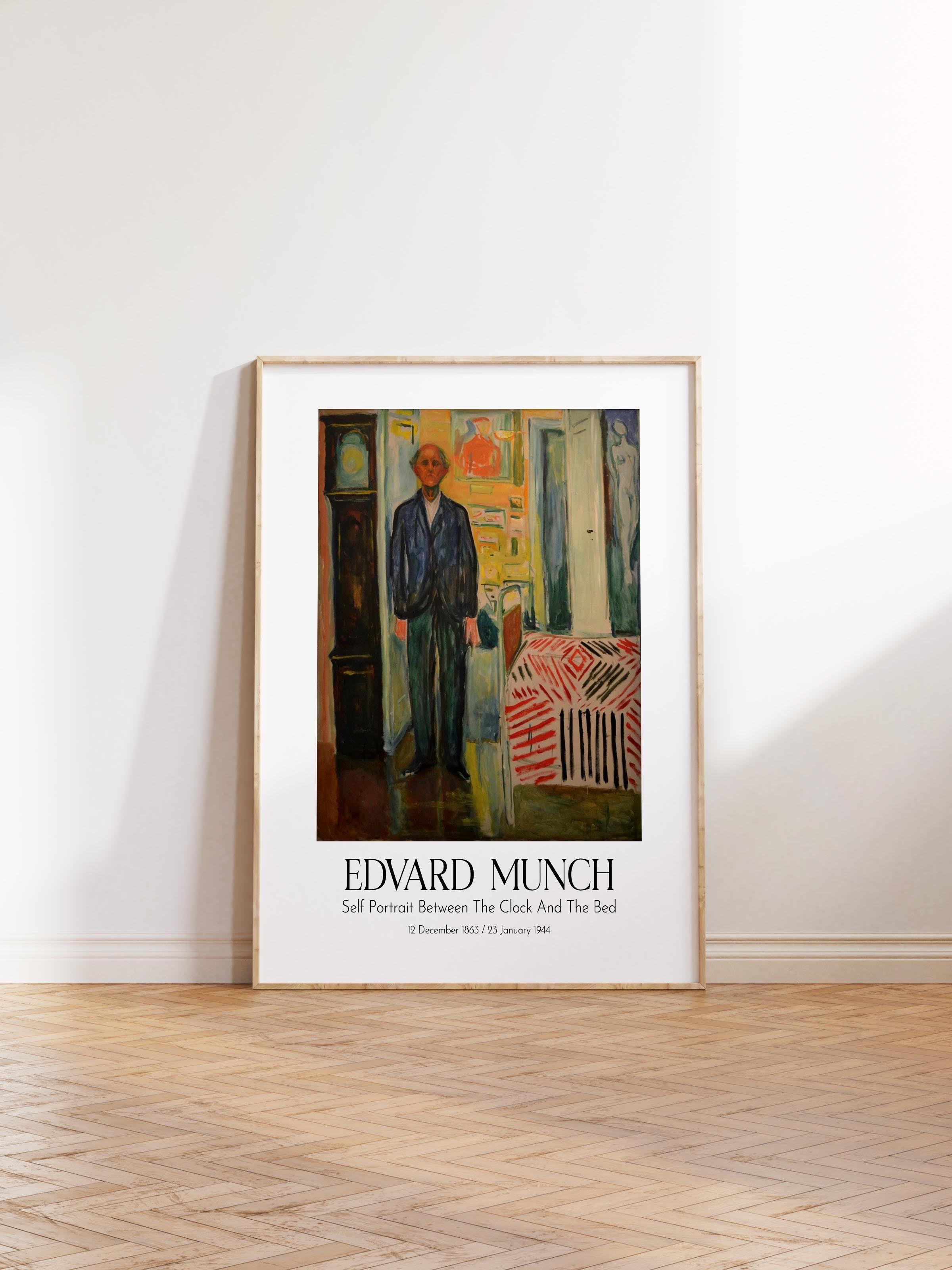 Edvard Munch, Ahşap Çerçeveli Tablo, Sanat Serisi NO:111719