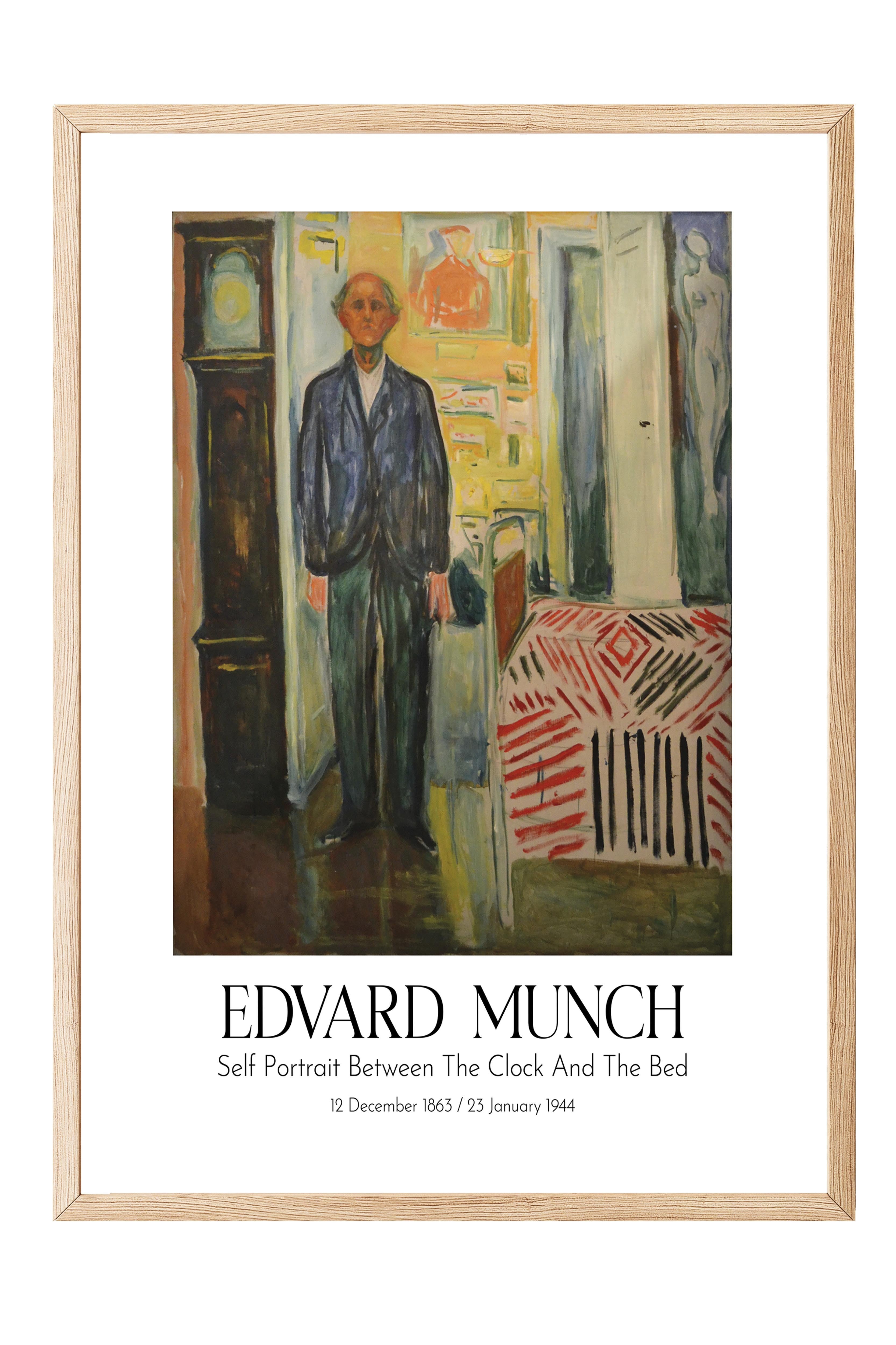 Edvard Munch, Ahşap Çerçeveli Tablo, Sanat Serisi NO:111719