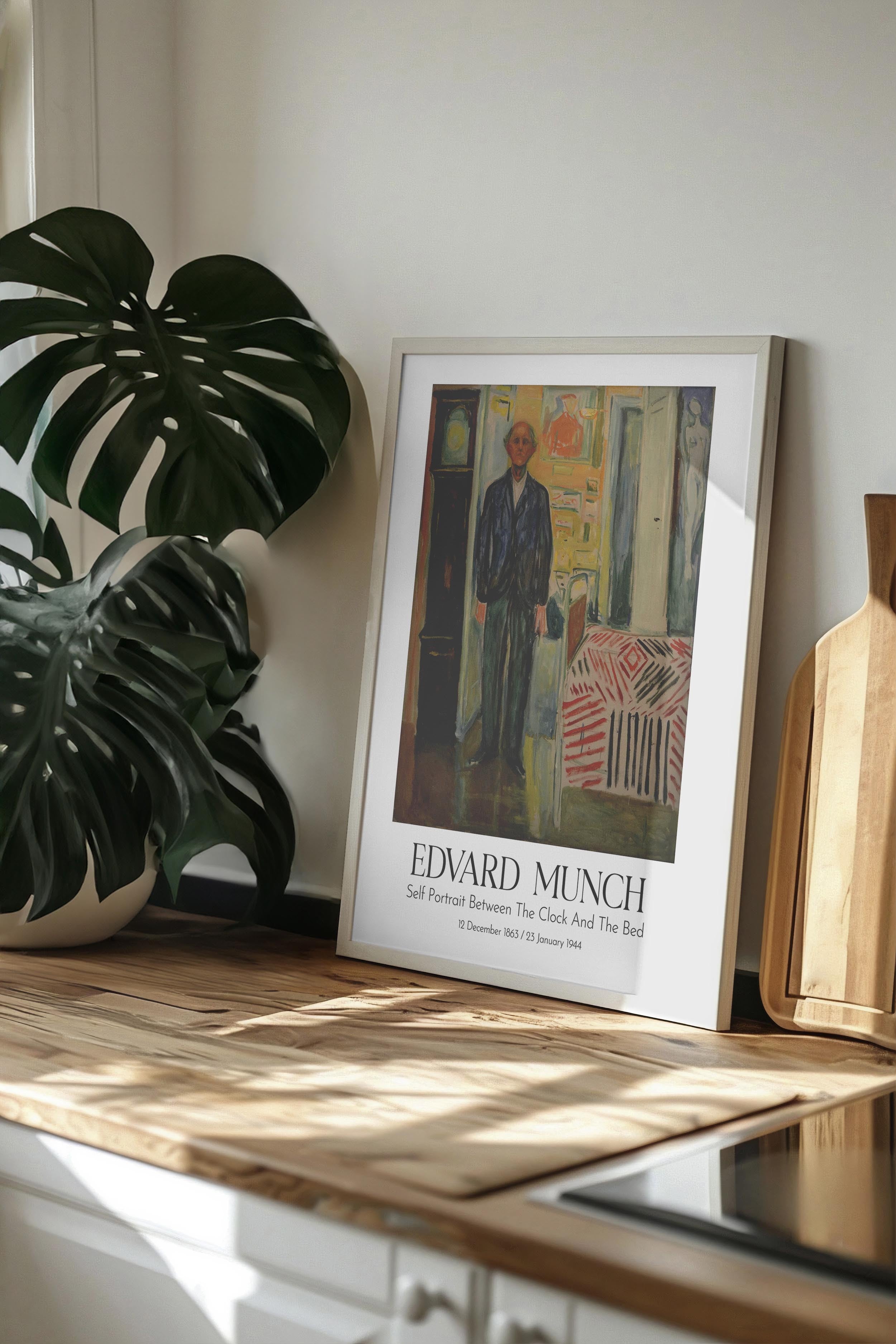 Edvard Munch, Beyaz Çerçeveli Tablo, Sanat Serisi NO:111719