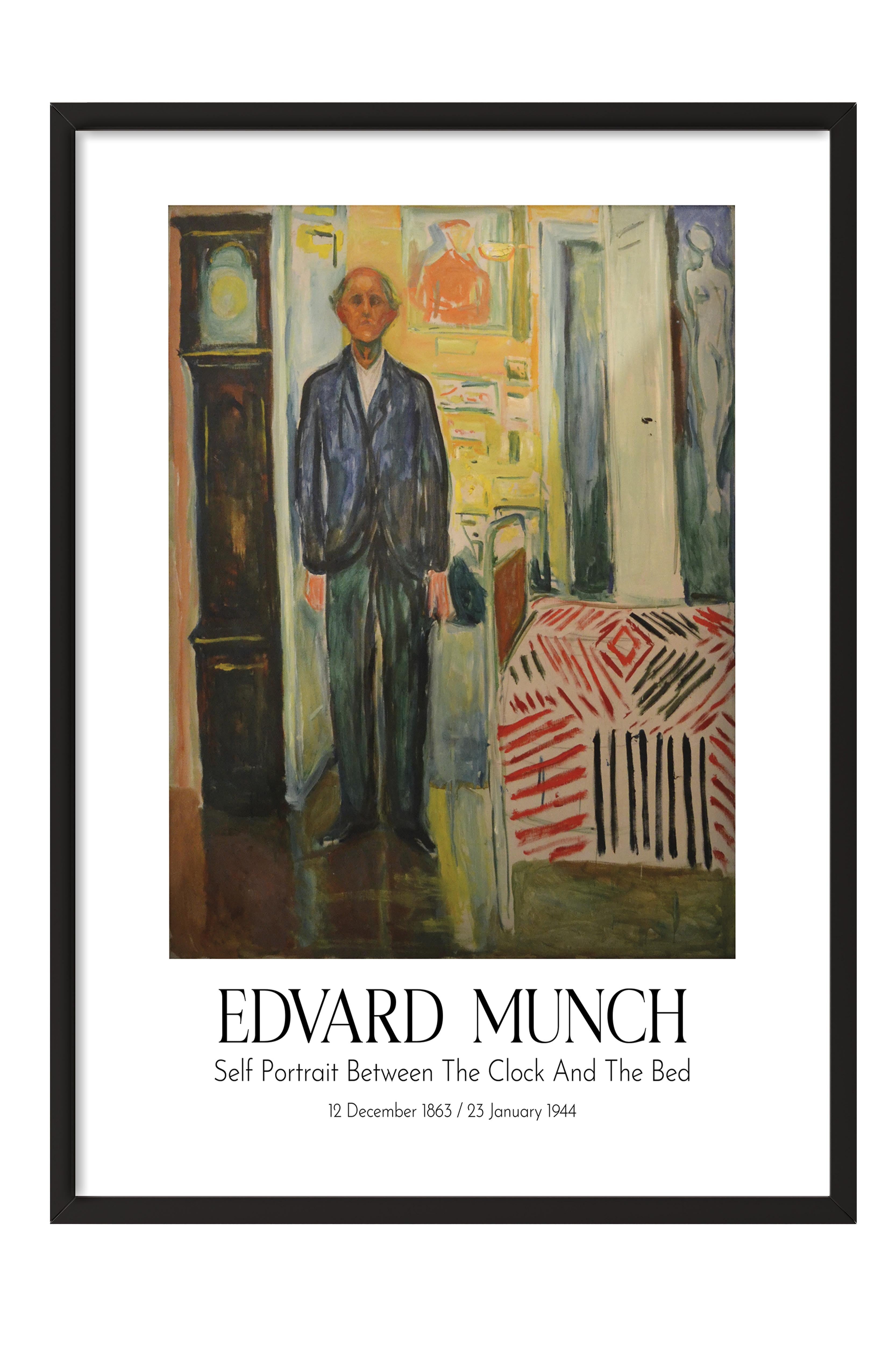 Edvard Munch, Siyah Çerçeveli Tablo, Sanat Serisi NO:111719