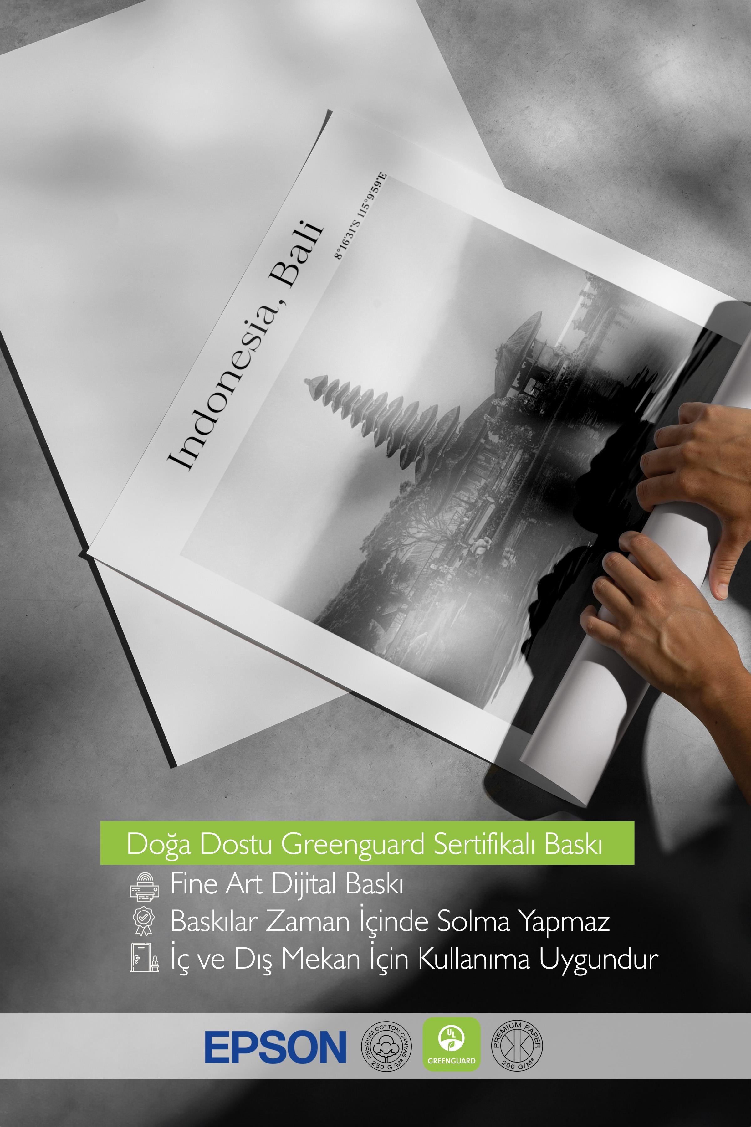 Endonezya - Bali, Şehir Temalı Poster, Çerçevesiz Duvar Posteri, NO:30017