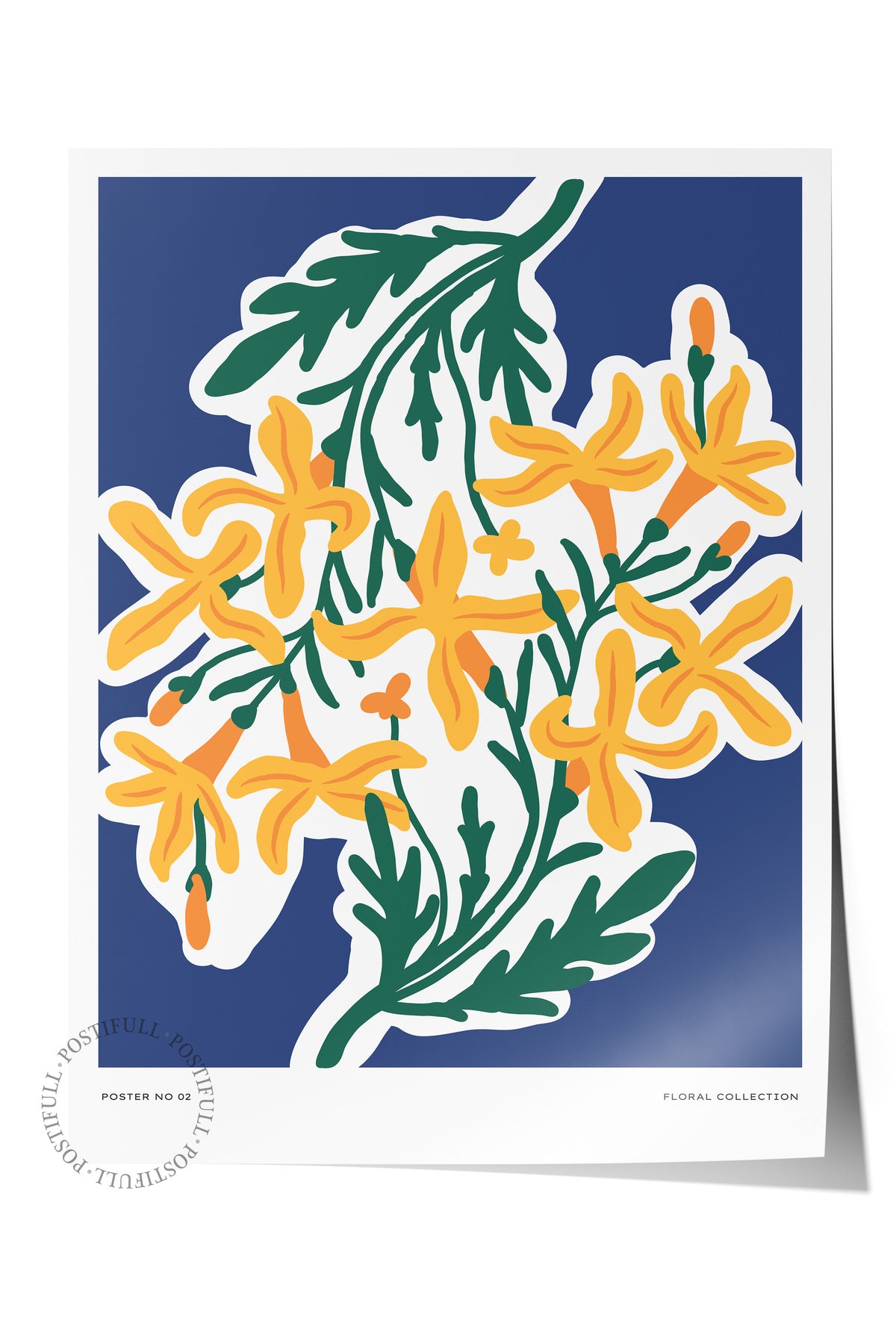 Estetik Duvar Posteri - Estetik Çizim Çerçevesiz Poster - Yatak Odası, Salon, Mutfak Duvar Dekoru