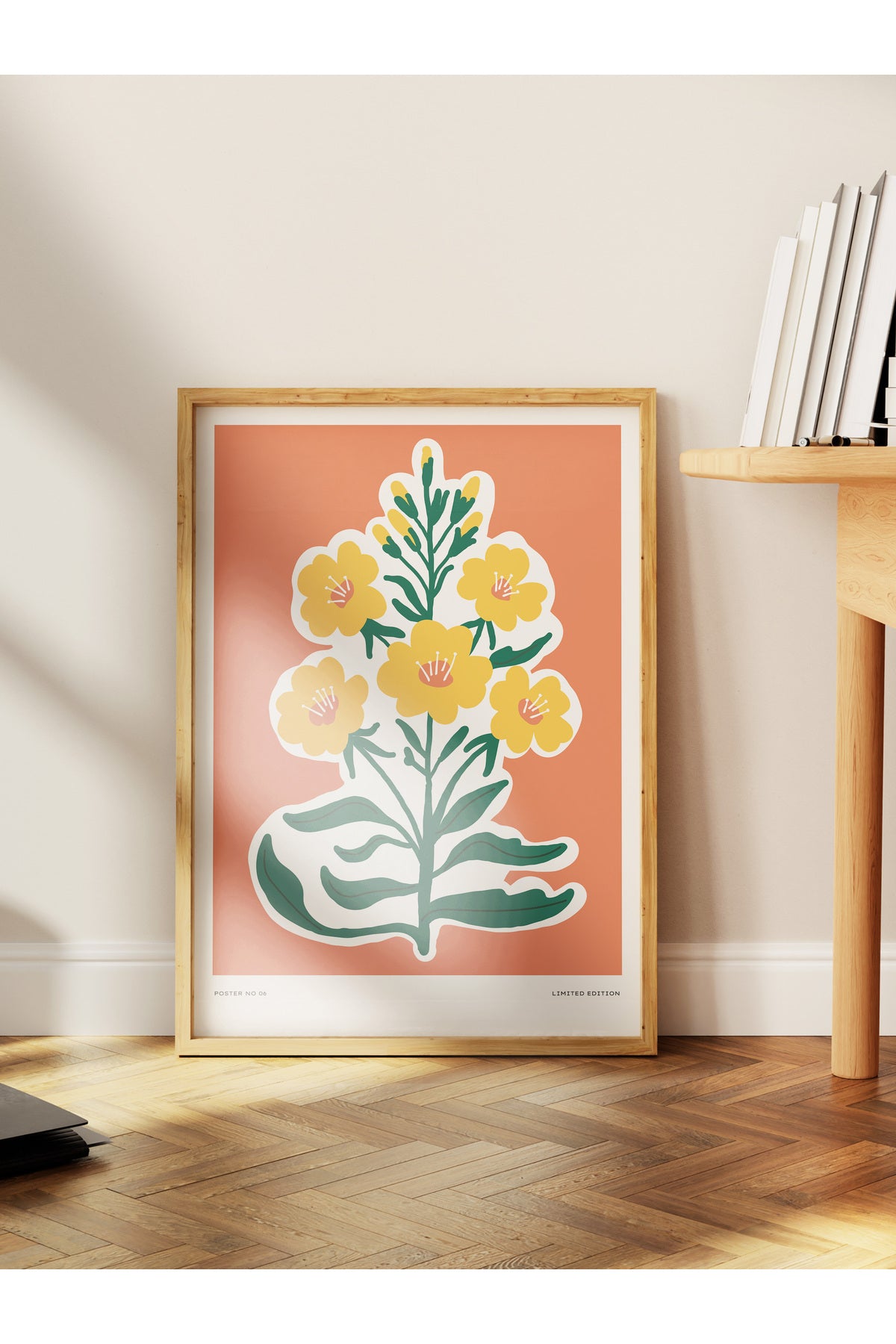 Estetik Duvar Posteri - Estetik Çizim Çerçevesiz Poster - Yatak Odası, Salon, Mutfak Duvar Dekoru