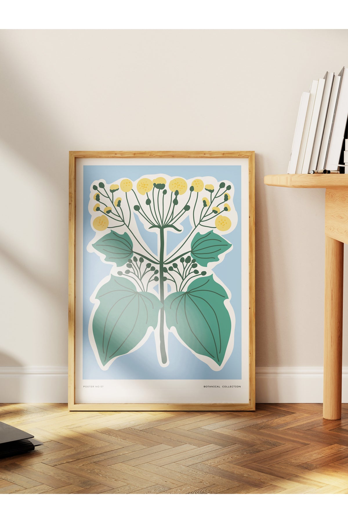 Estetik Duvar Posteri - Estetik Çizim Çerçevesiz Poster - Yatak Odası, Salon, Mutfak Duvar Dekoru